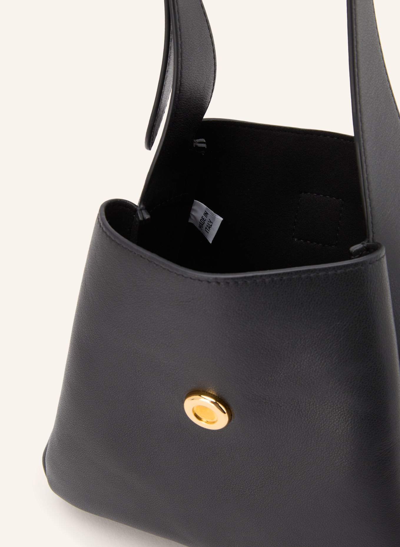 MOULIEBRE Beuteltasche TERESA: SCHWARZ / GOLD