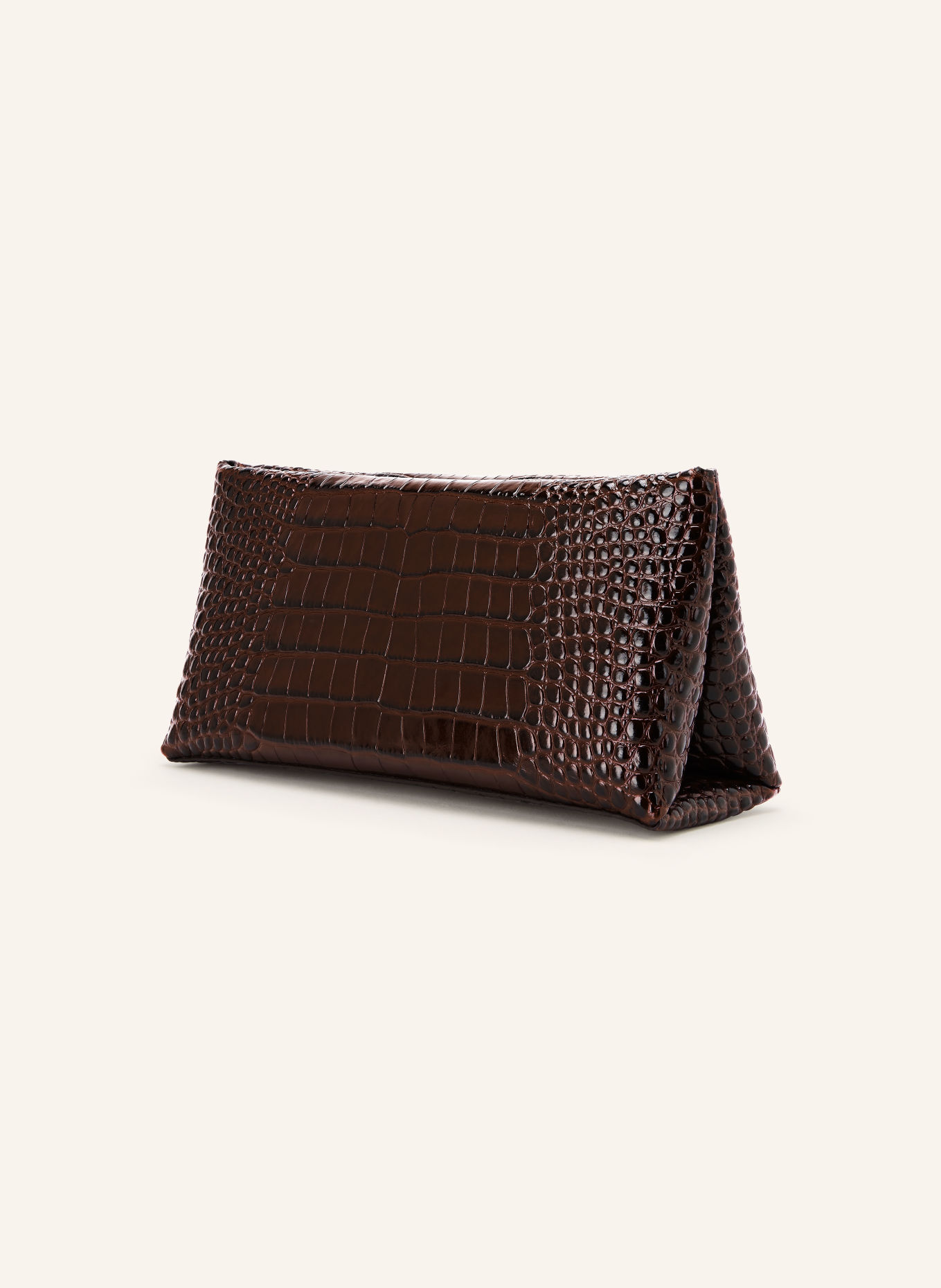 MOULIEBRE Clutch CARLOTTA: DUNKELBRAUN