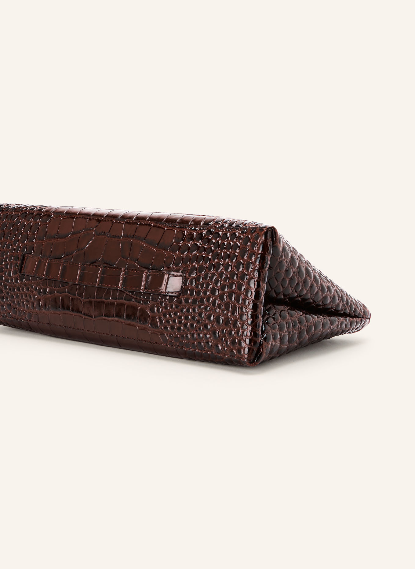 MOULIEBRE Clutch CARLOTTA: DUNKELBRAUN