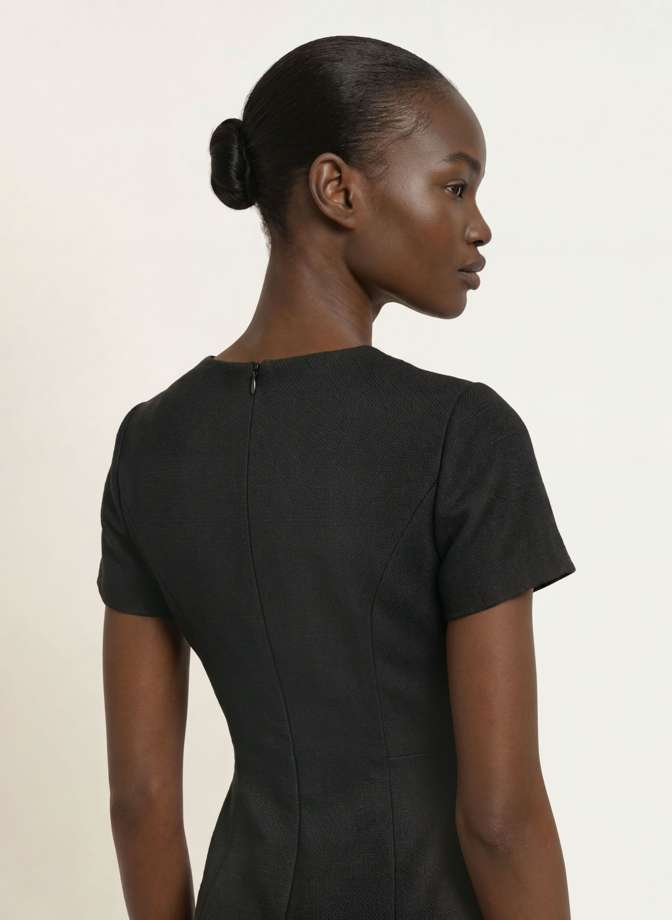 HOBBS Etuikleid ELOWEN aus Tweed: SCHWARZ