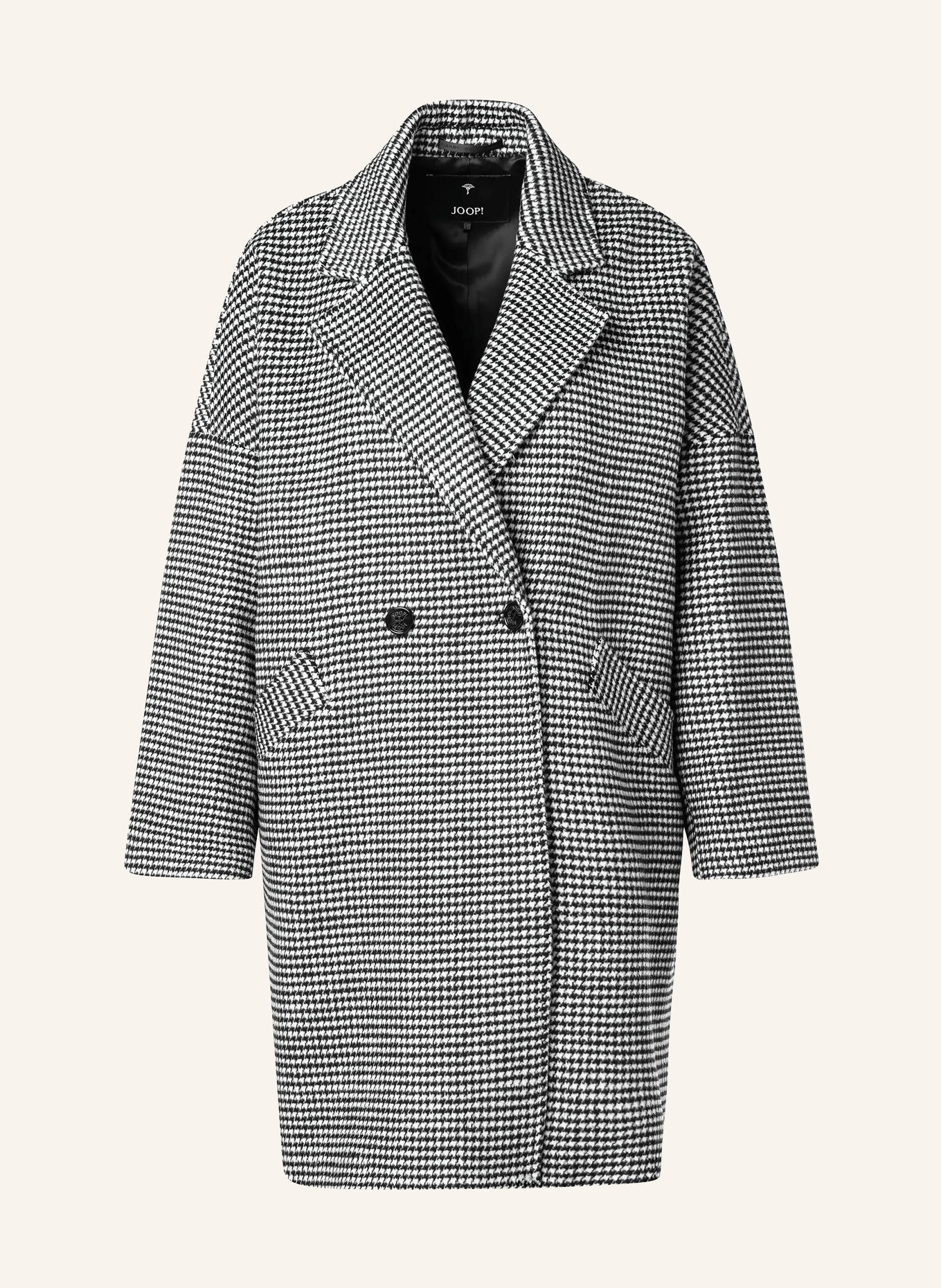 JOOP! Manteau CORINA: NOIR / BLANC