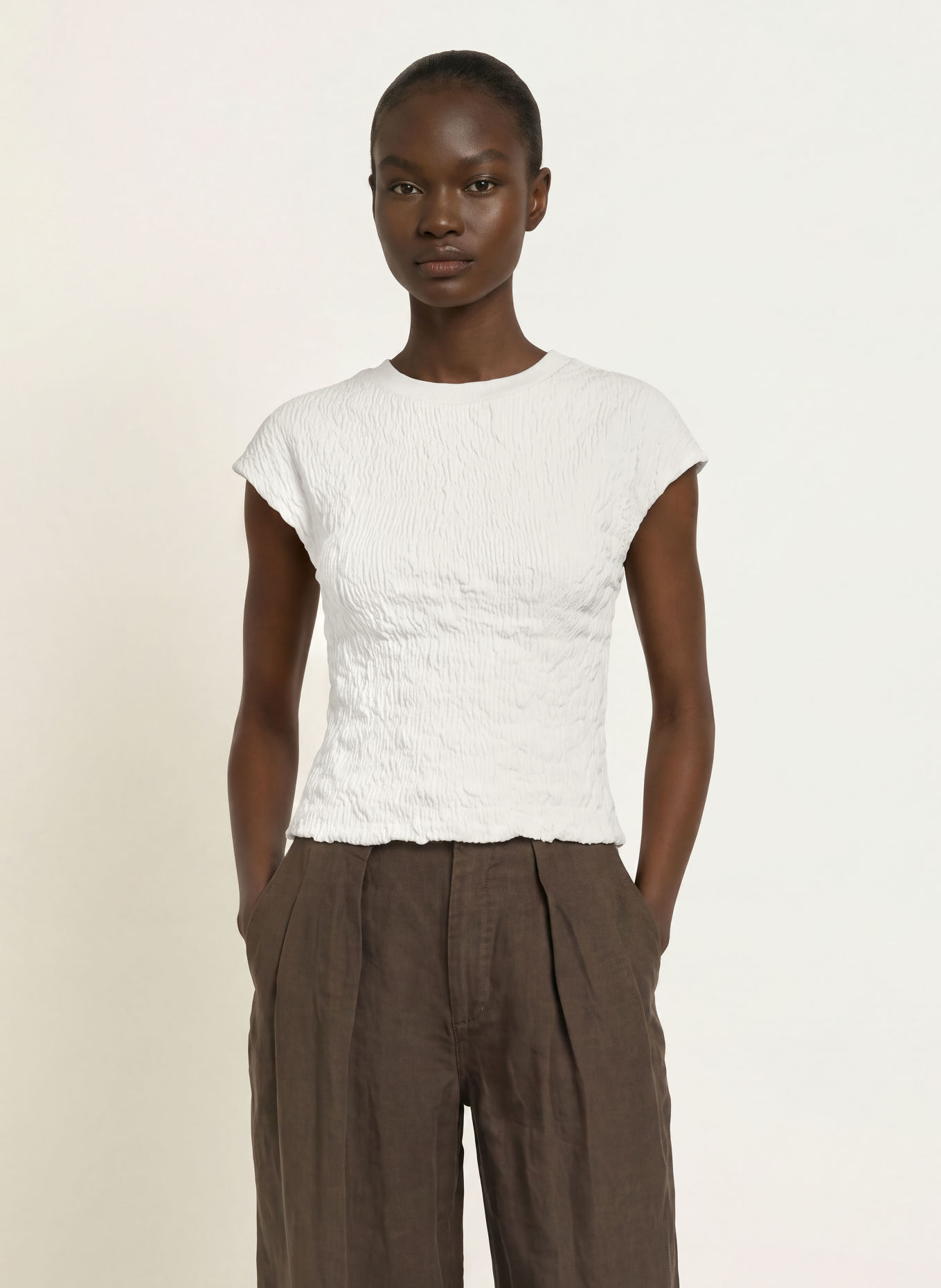 ALLSAINTS T-Shirt LUNA: WEISS