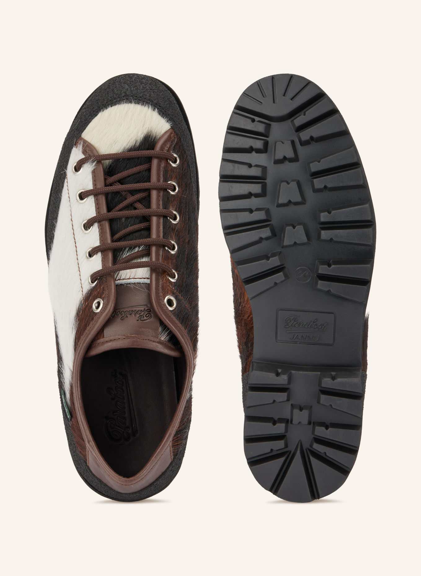 Paraboot Schnürer MONTANA: WEISS / BRAUN / SCHWARZ