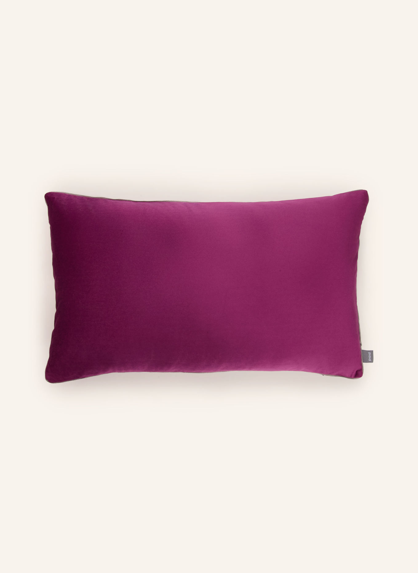 PAD Dekokissenhülle ELEGANCE: FUCHSIA / GRAU