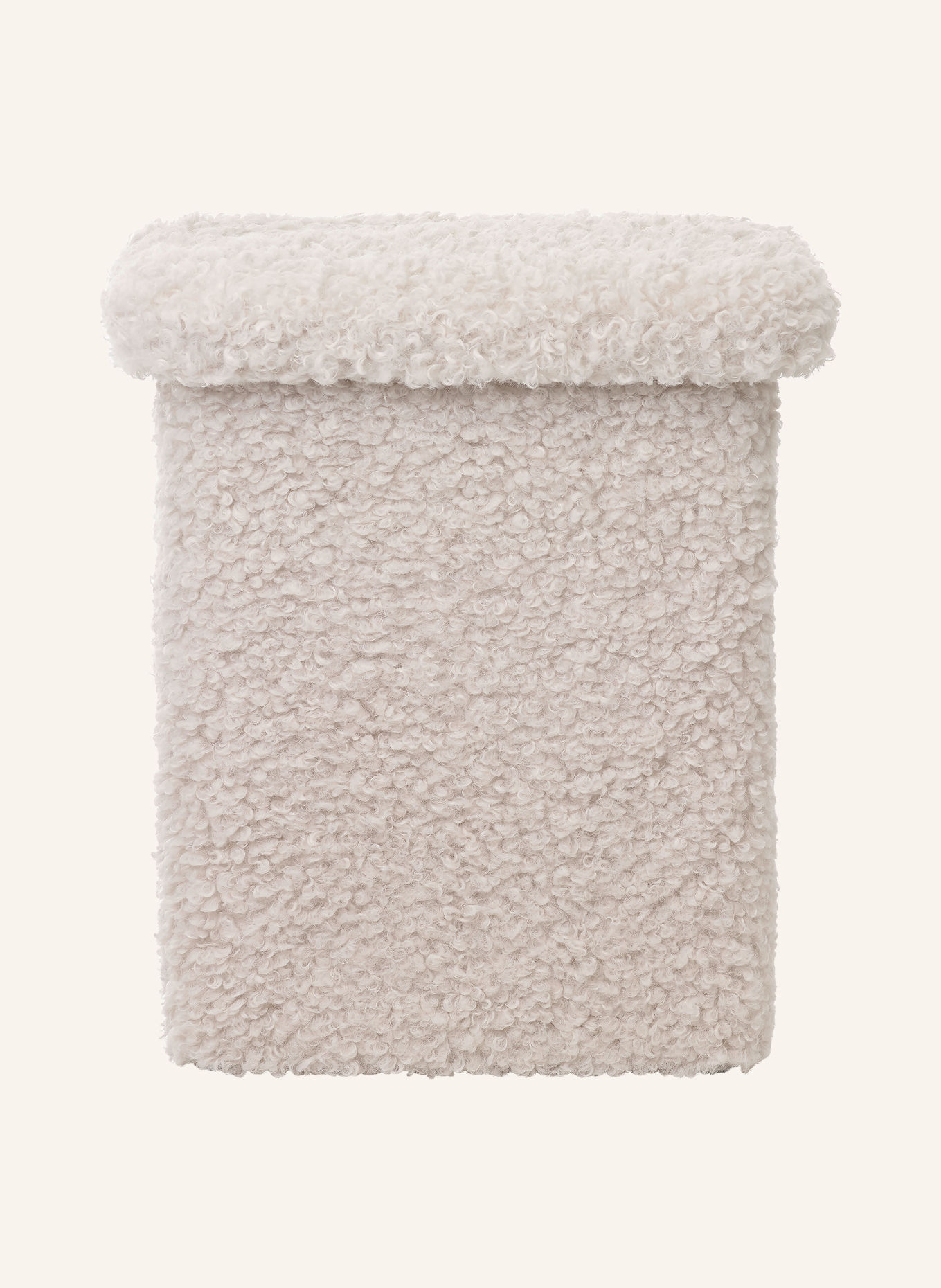 blomus Pouf TEDDY: CREME