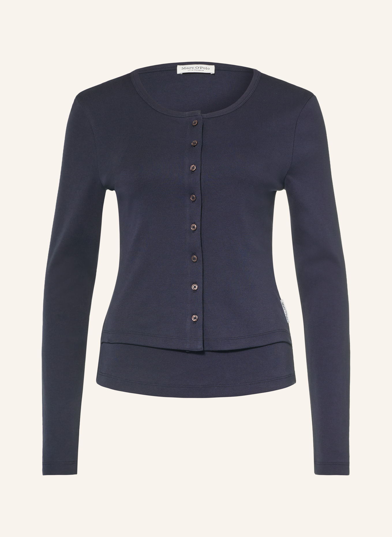 Marc O'Polo Longsleeve: DUNKELBLAU