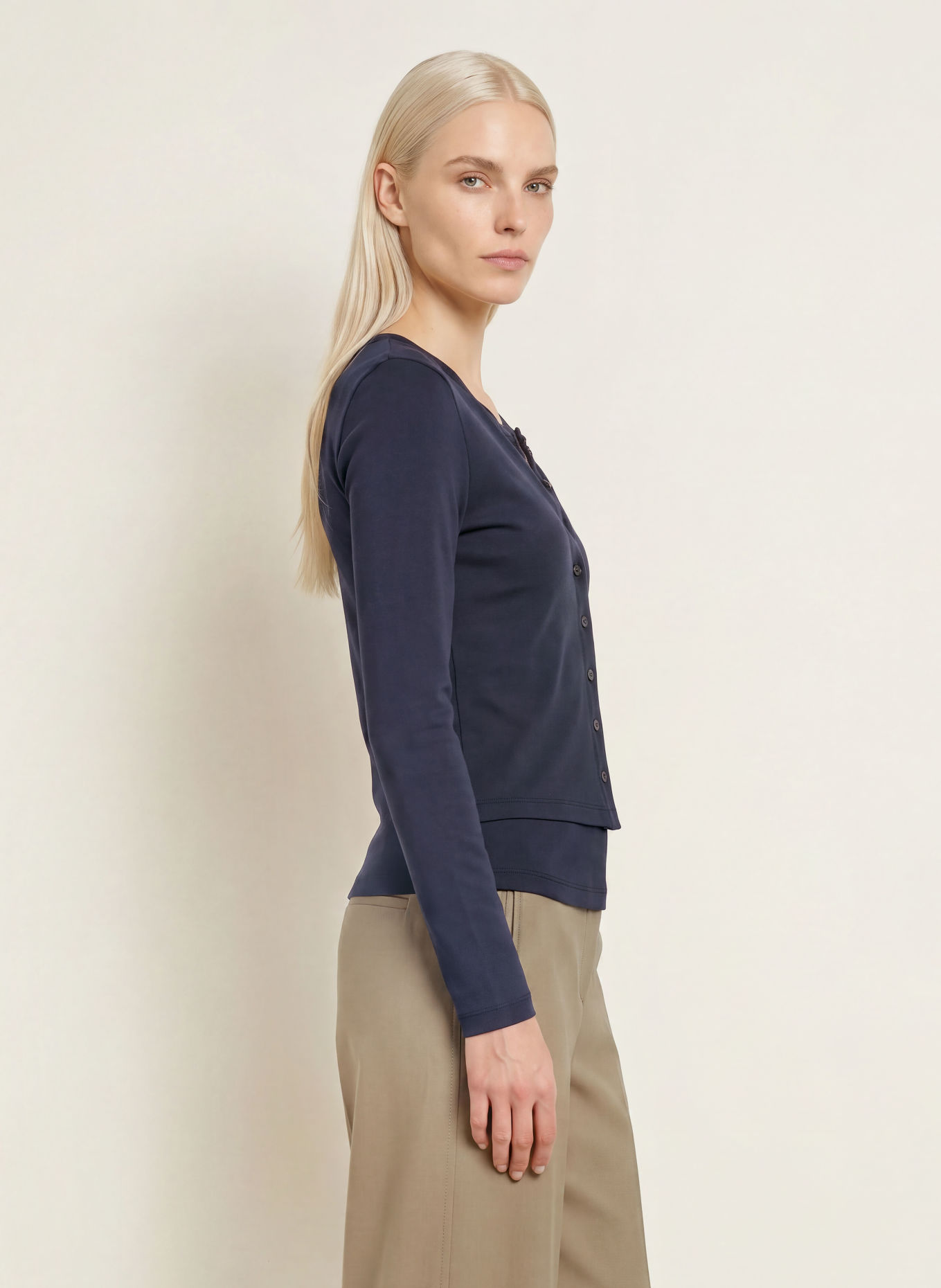 Marc O'Polo Longsleeve: DUNKELBLAU