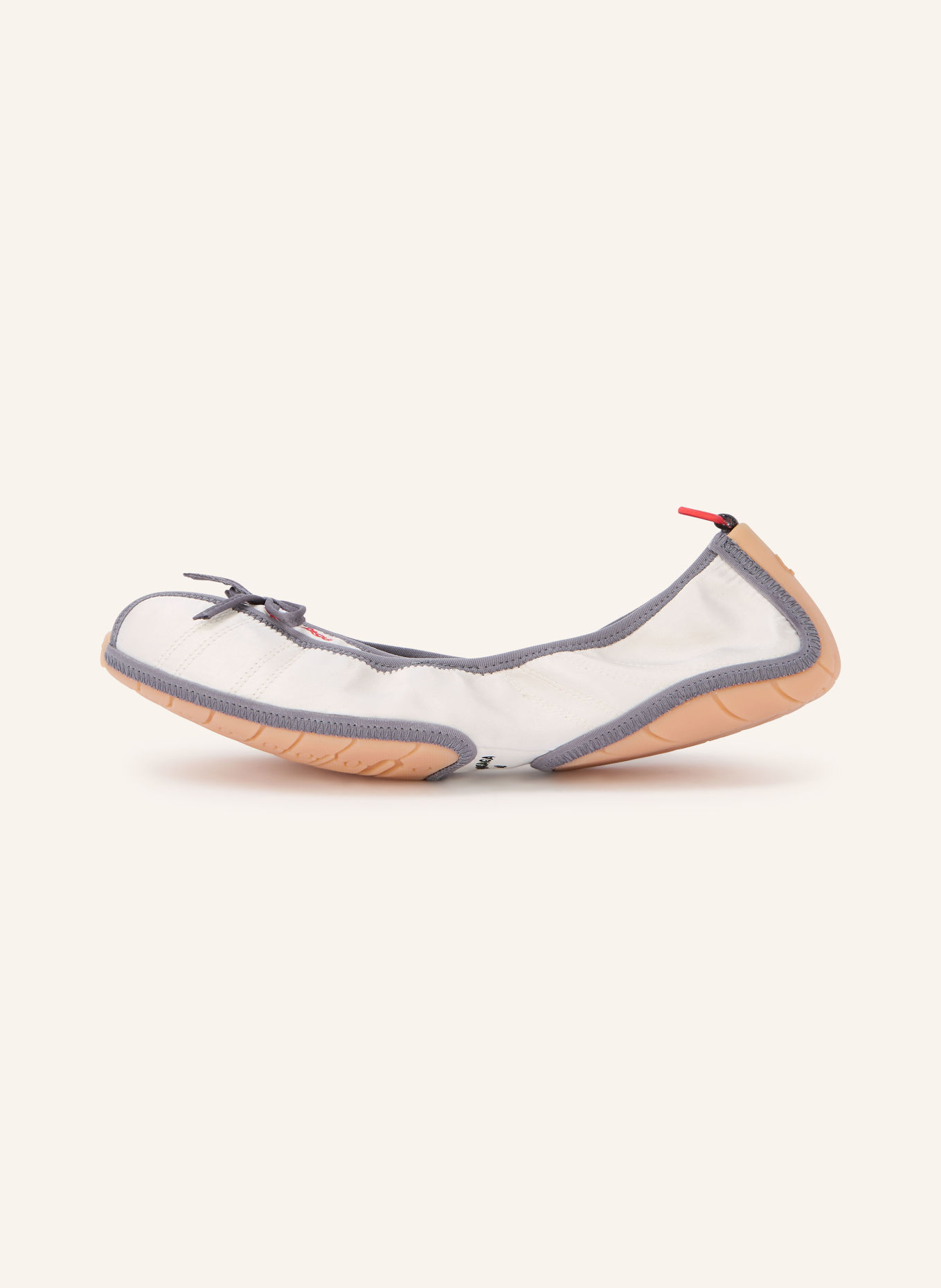 BALENCIAGA Ballerinas: ECRU / GRAY / RED