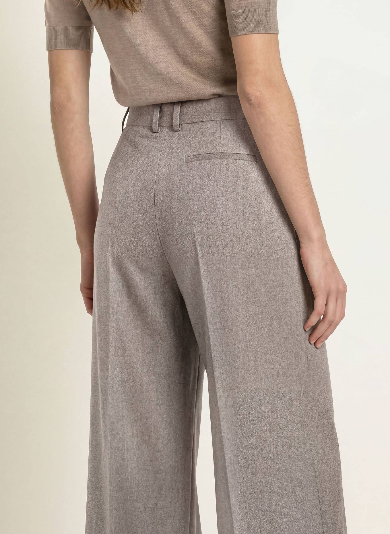 BOSS Marlenehose TIANA: TAUPE