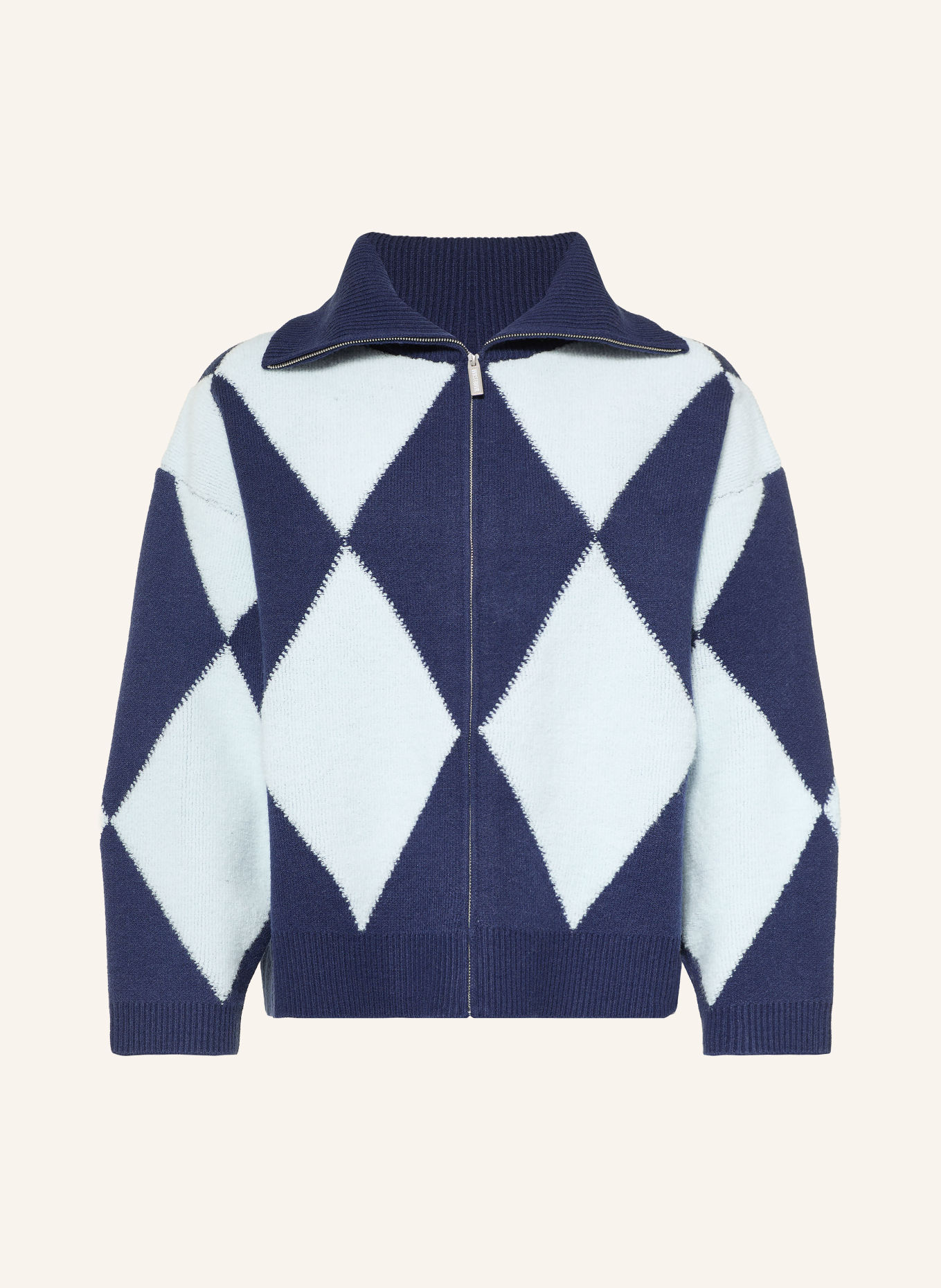 WRSTBHVR Vest YAMAN: DONKERBLAUW / WIT