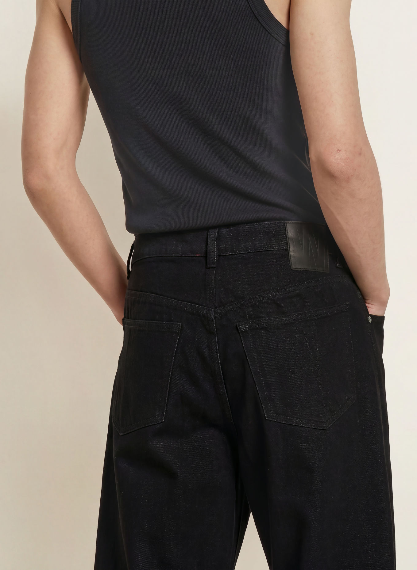 WRSTBHVR Jeans PERI Regular Fit: 9000 BLACK