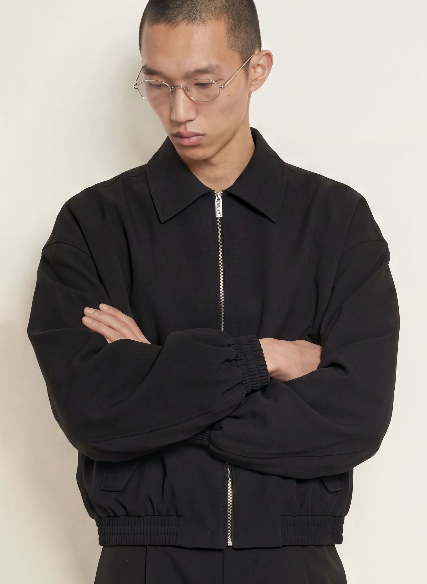 WRSTBHVR Blouson HARU: SVART