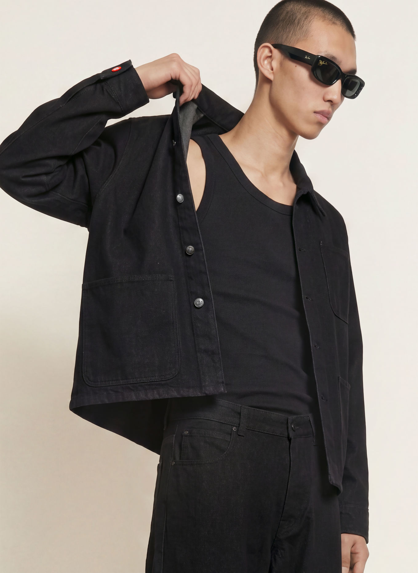 WRSTBHVR Jeansjacka PERI: 9000 BLACK