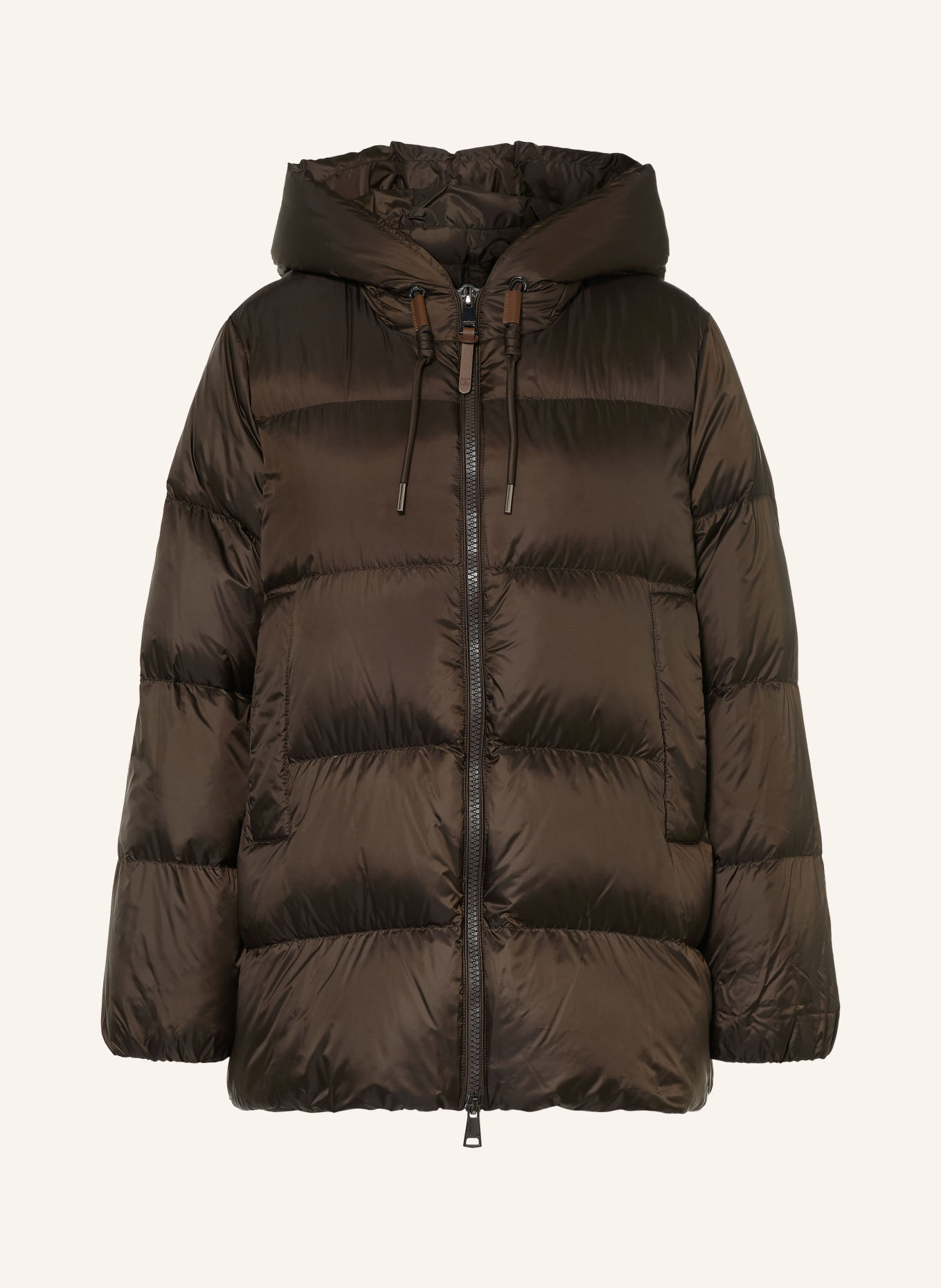 mabrun FATIMA Down Jacket: DARK BROWN