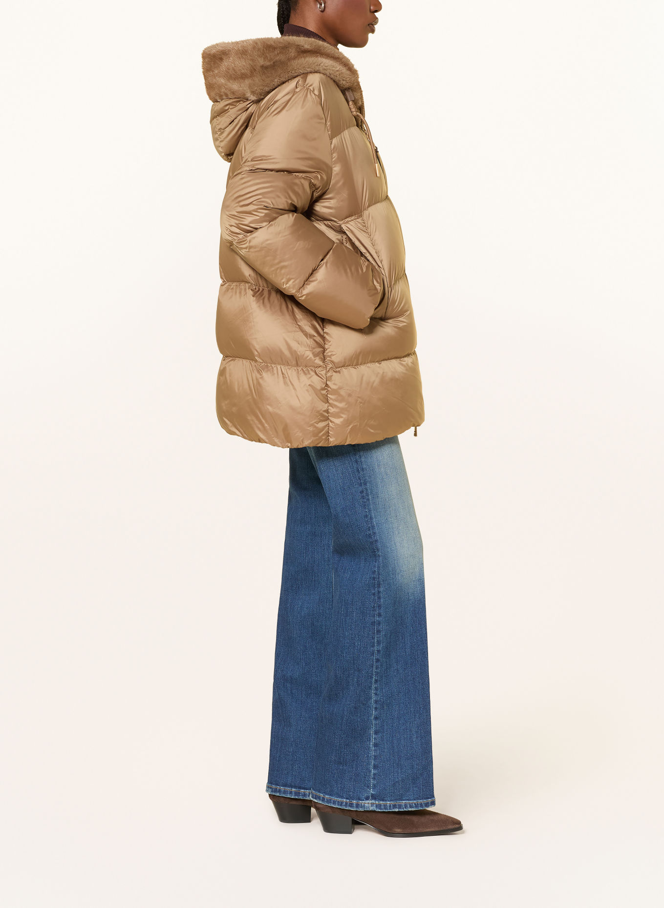 mabrun Daunenjacke FATIMA: TAUPE