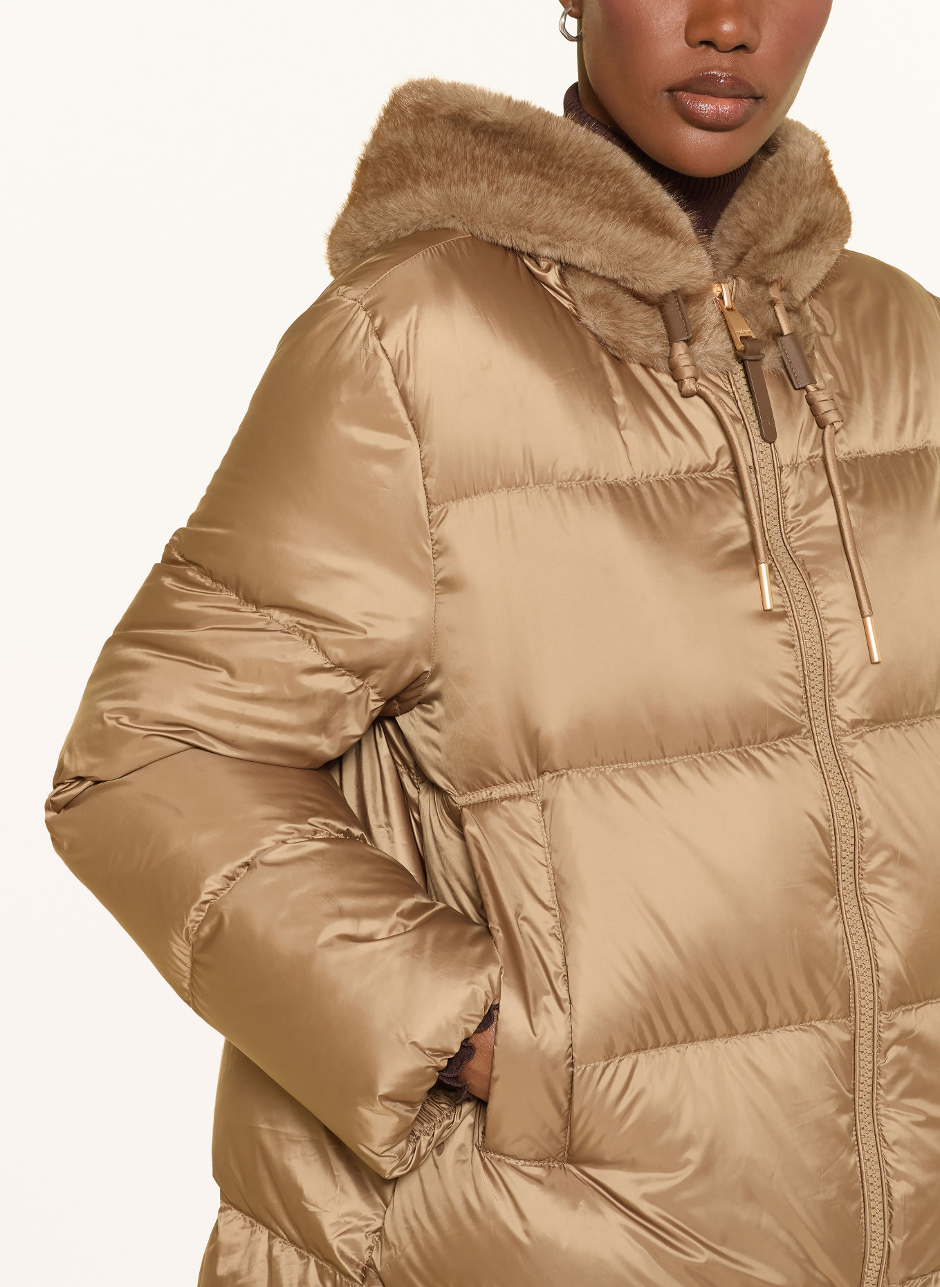 mabrun Daunenjacke FATIMA: TAUPE