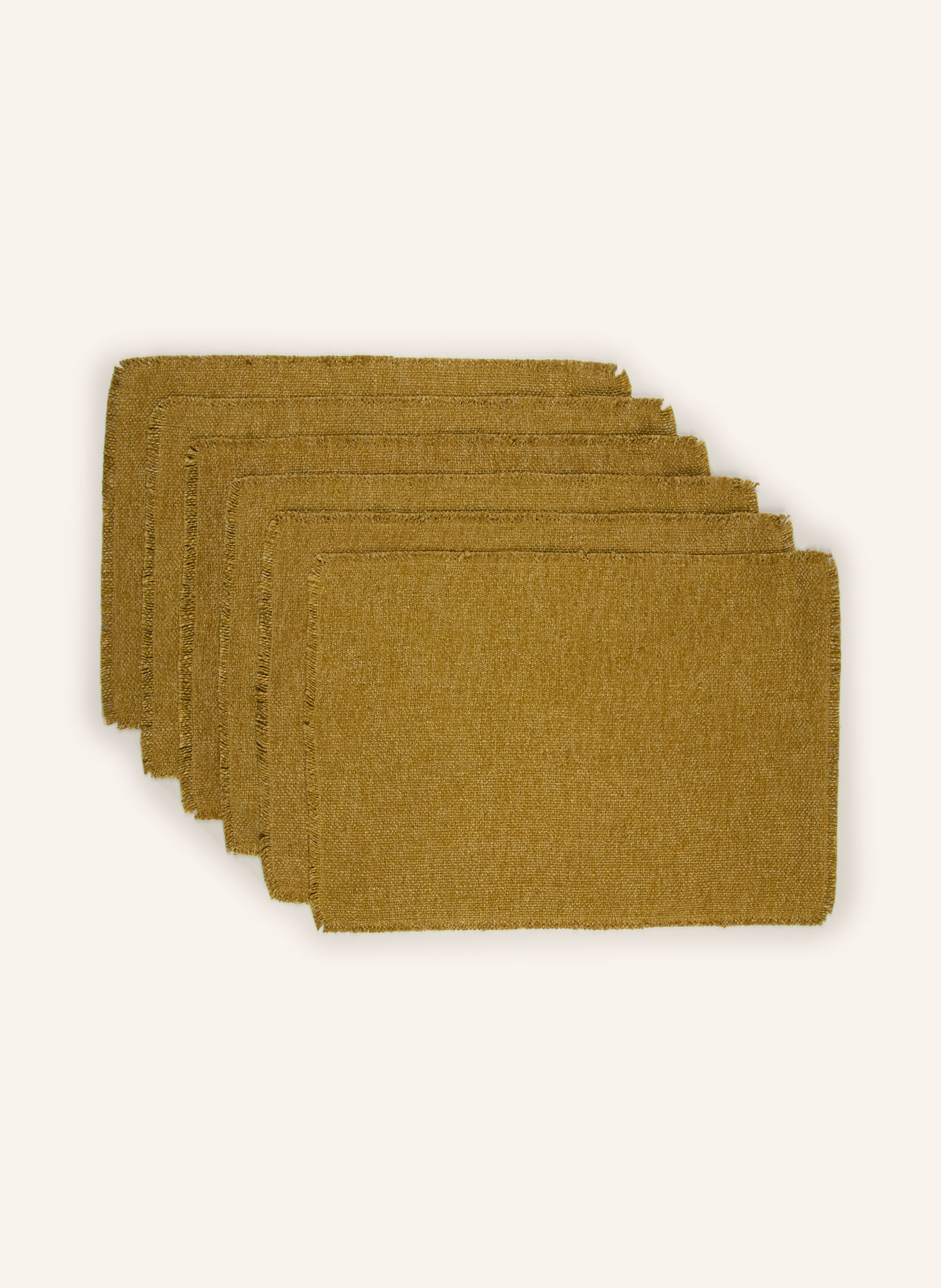 PAD 6-pack bordsservetter SIYA: OLIVGRÖN