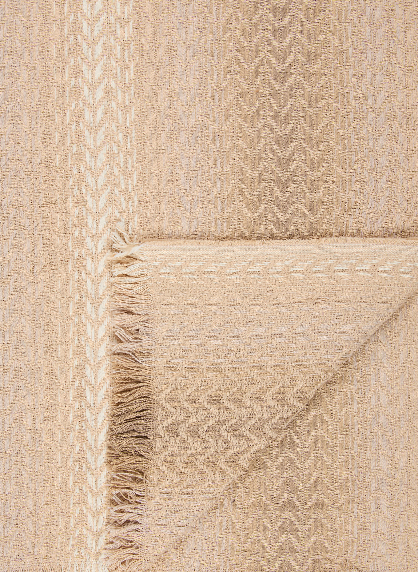 PROFLAX Pléds SCOTCH: KRÉMOVÁ / VELBLOUDÍ / BÉŽOVÁ