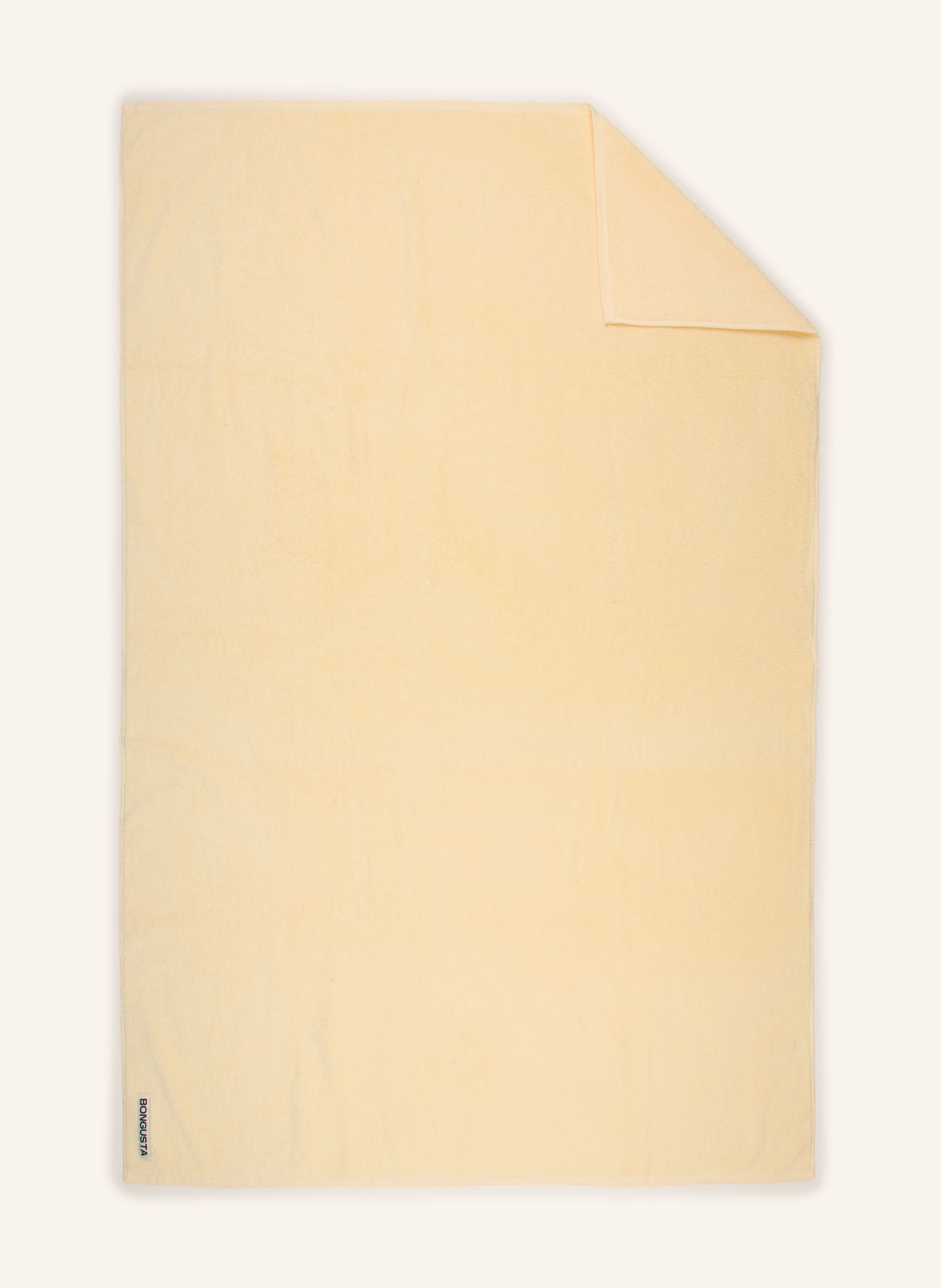 BONGUSTA Drap de bain NARAM: JAUNE CLAIR