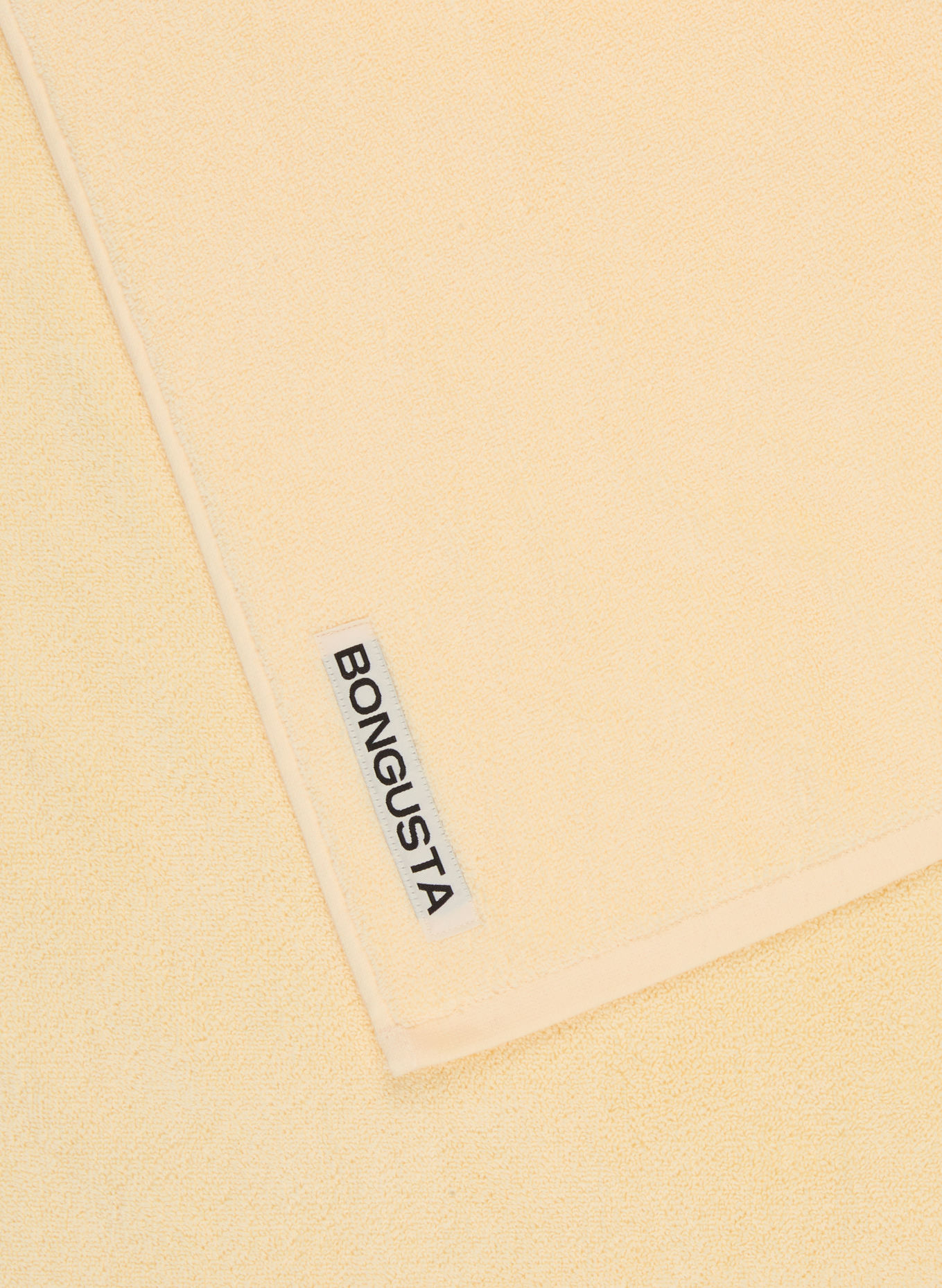 BONGUSTA Drap de bain NARAM: JAUNE CLAIR