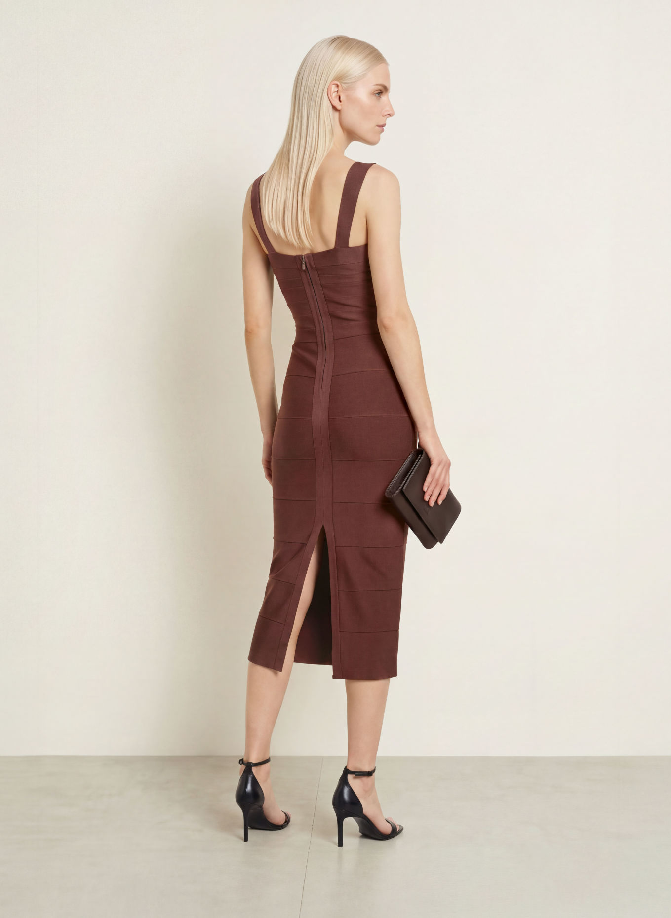 LIPSY Cocktailkleid: DUNKELBRAUN