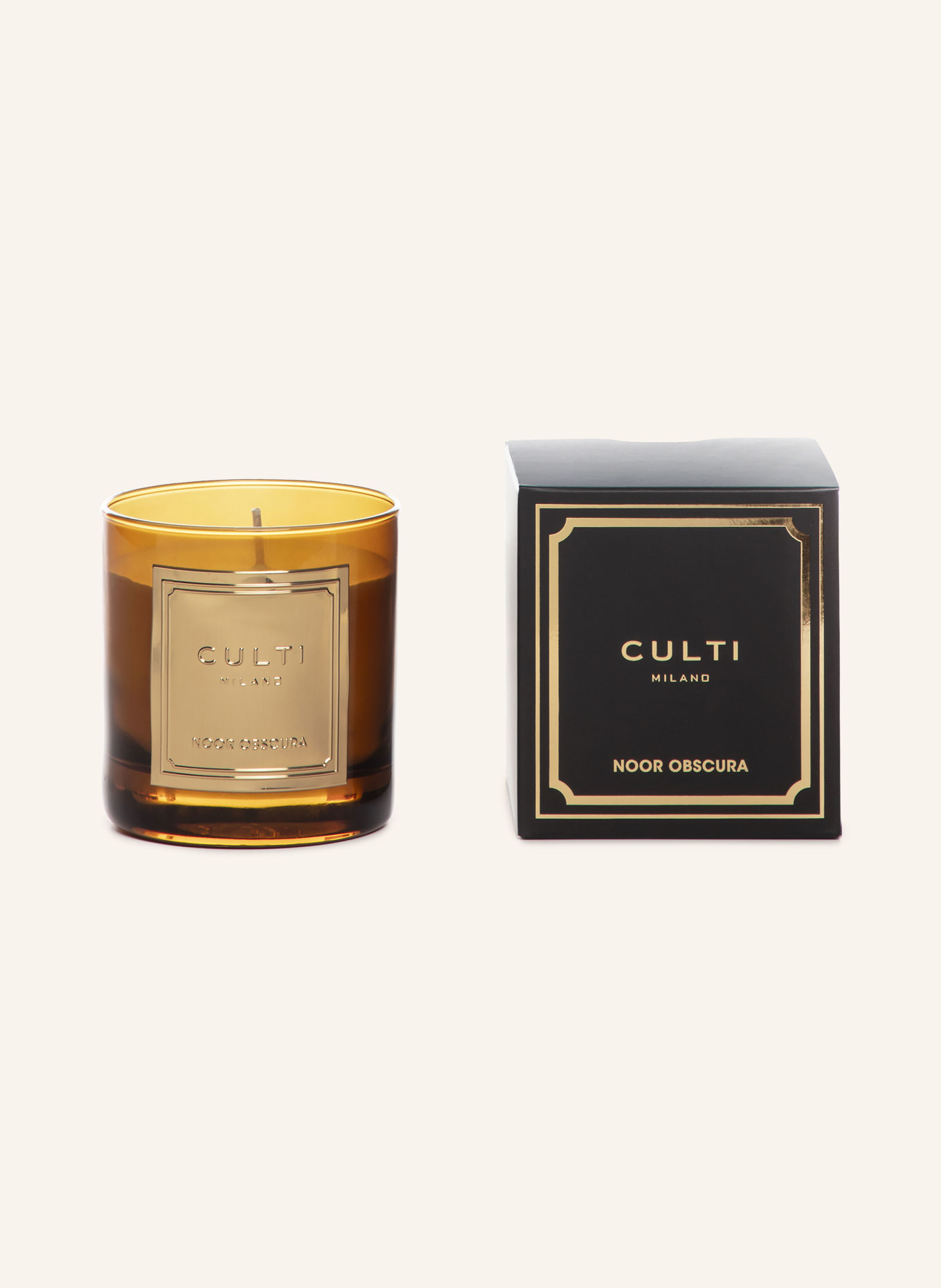 CULTI Duftkerze NOOR OBSCURA: BRAUN