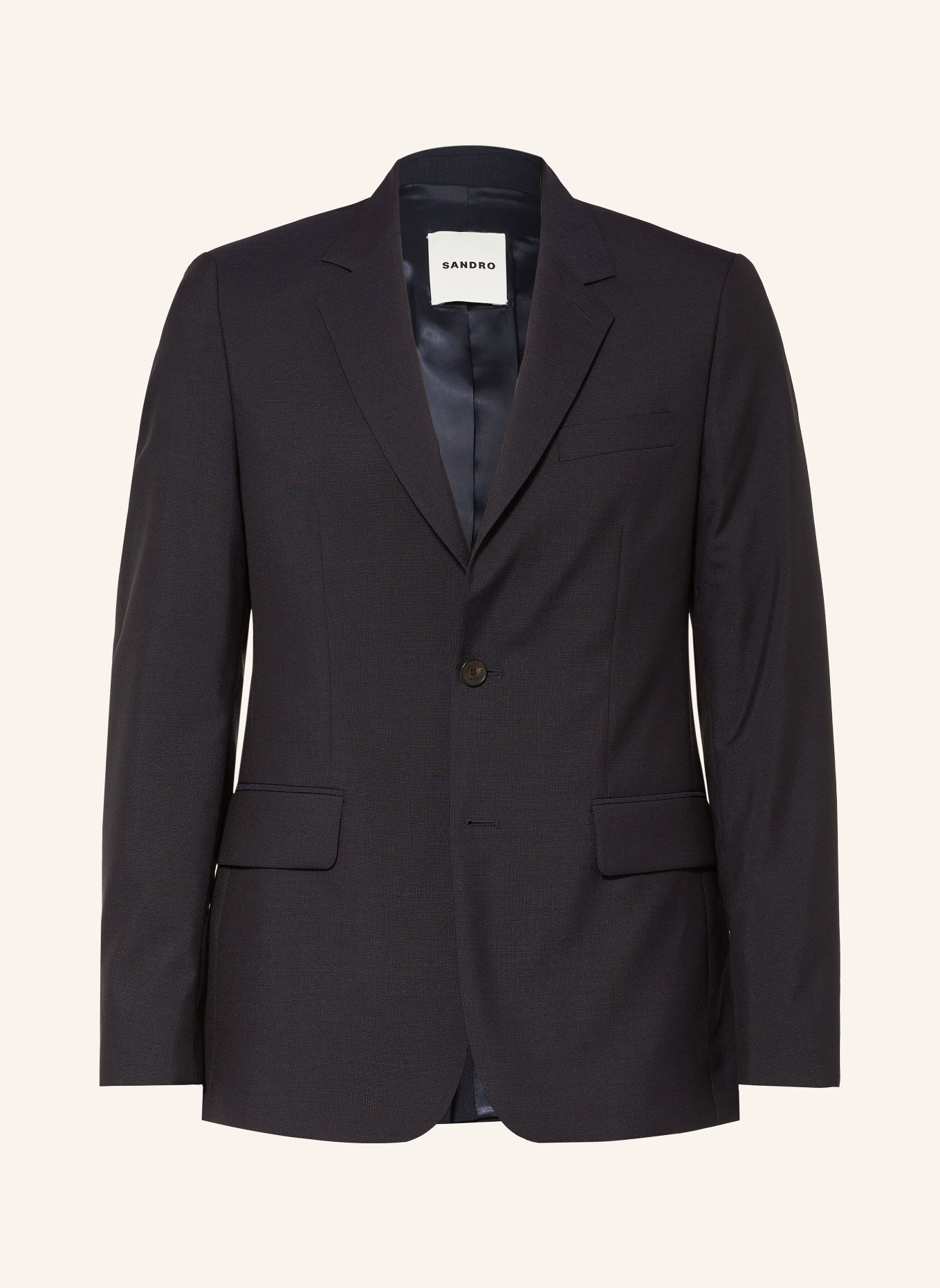 SANDRO Sakko Slim Fit: DUNKELBLAU