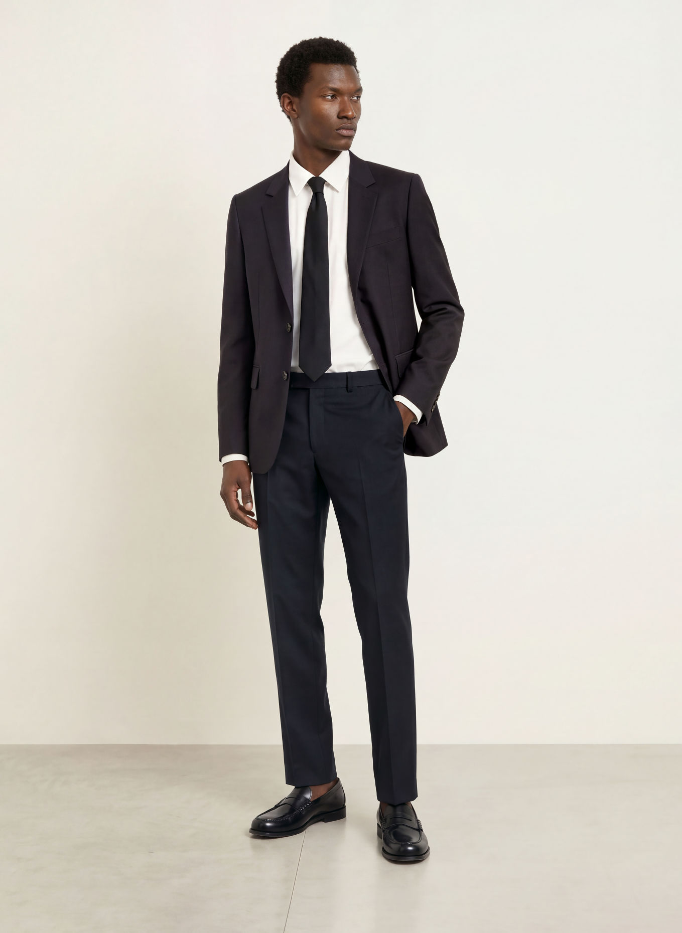 SANDRO Sakko Slim Fit: DUNKELBLAU