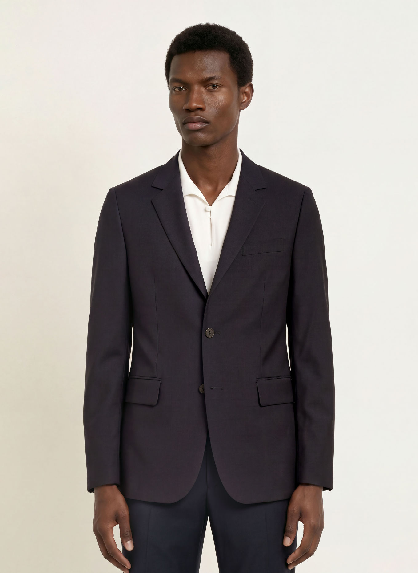 SANDRO Sakko Slim Fit: DUNKELBLAU