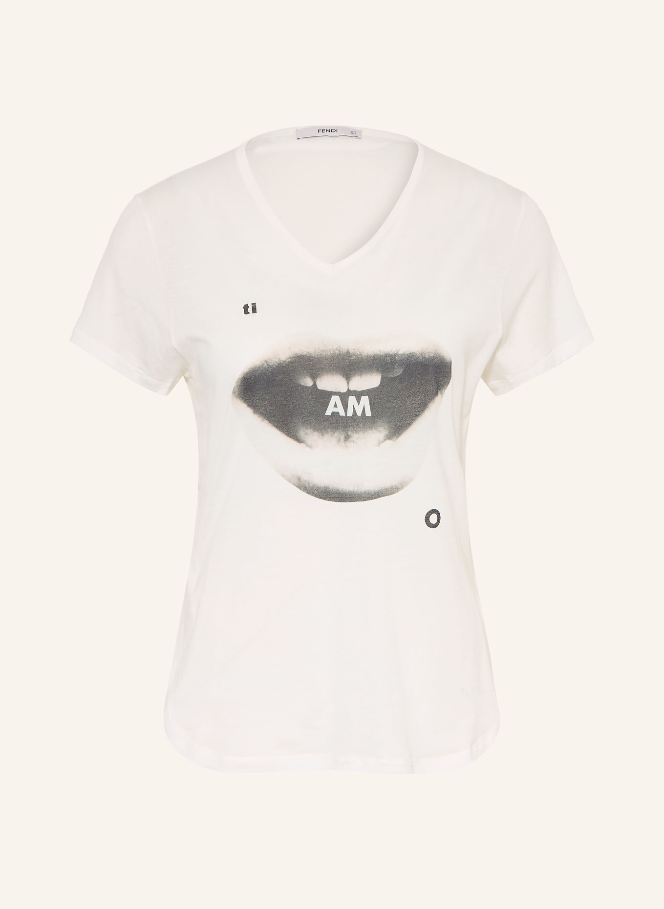 FENDI T-shirt: WHITE