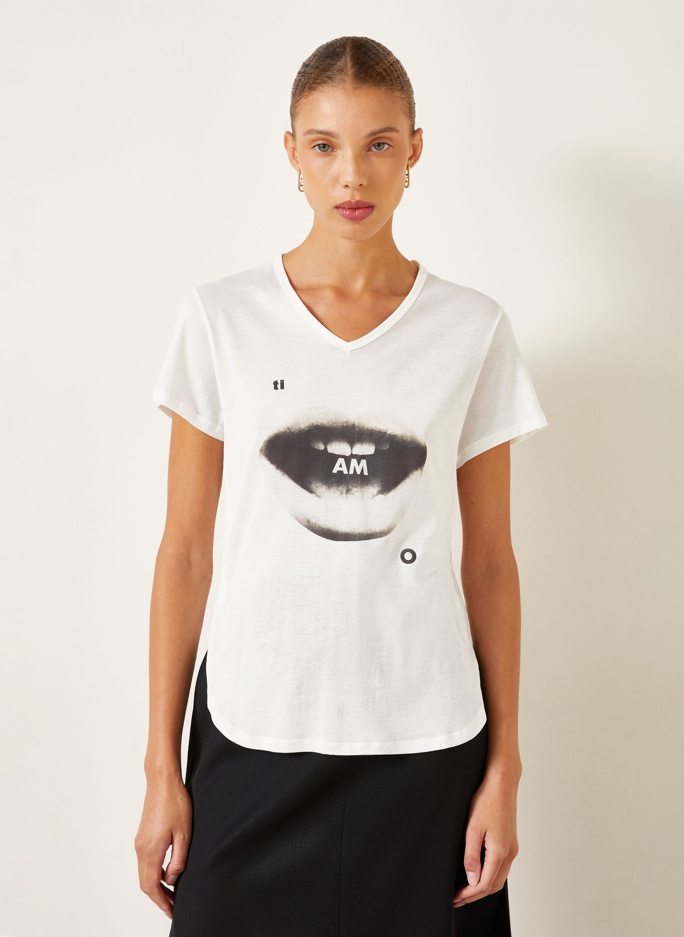 FENDI T-shirt: WHITE