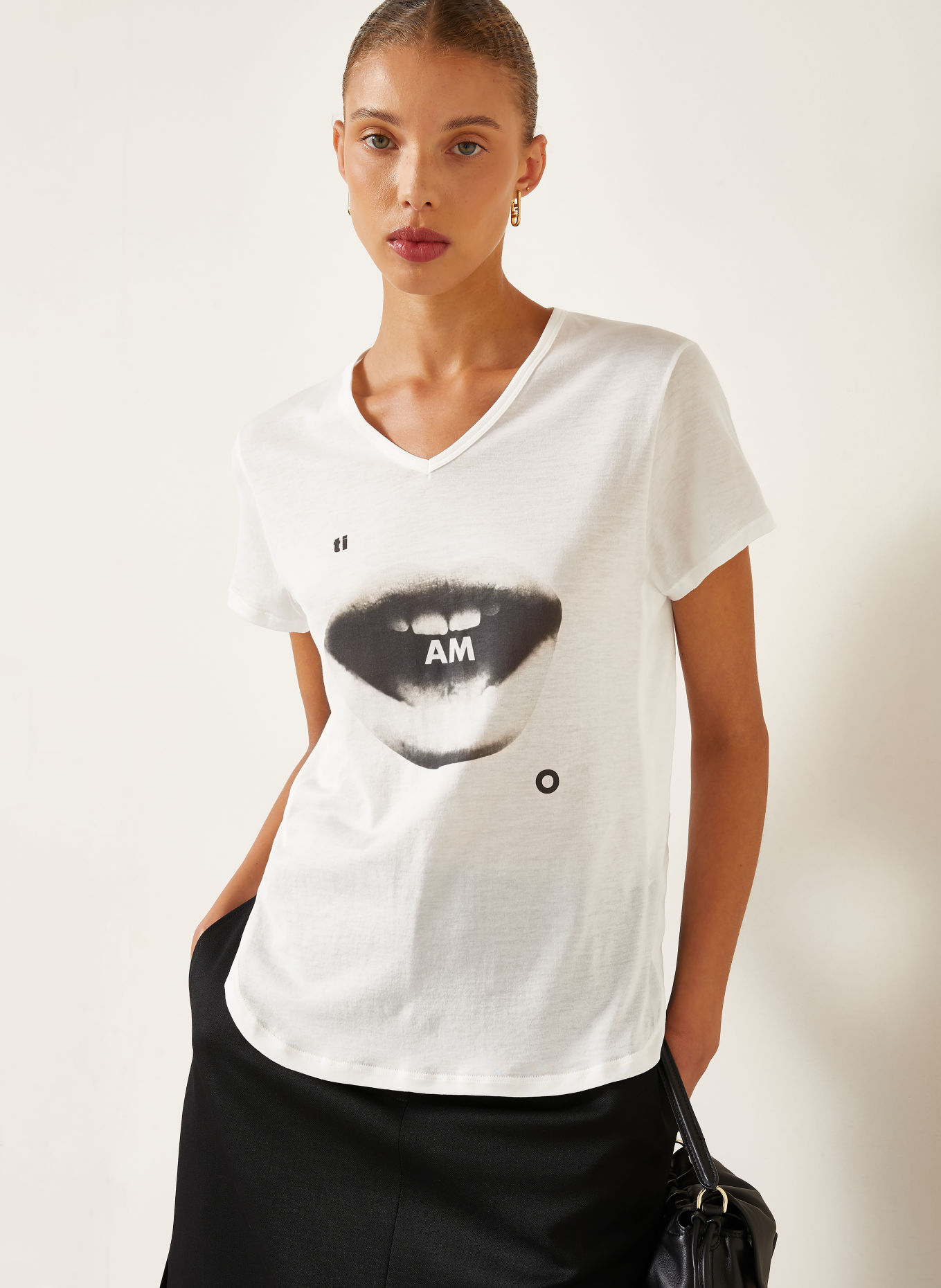 FENDI T-shirt: WHITE