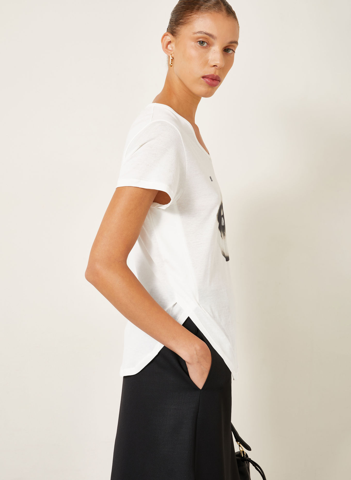FENDI T-shirt: WHITE