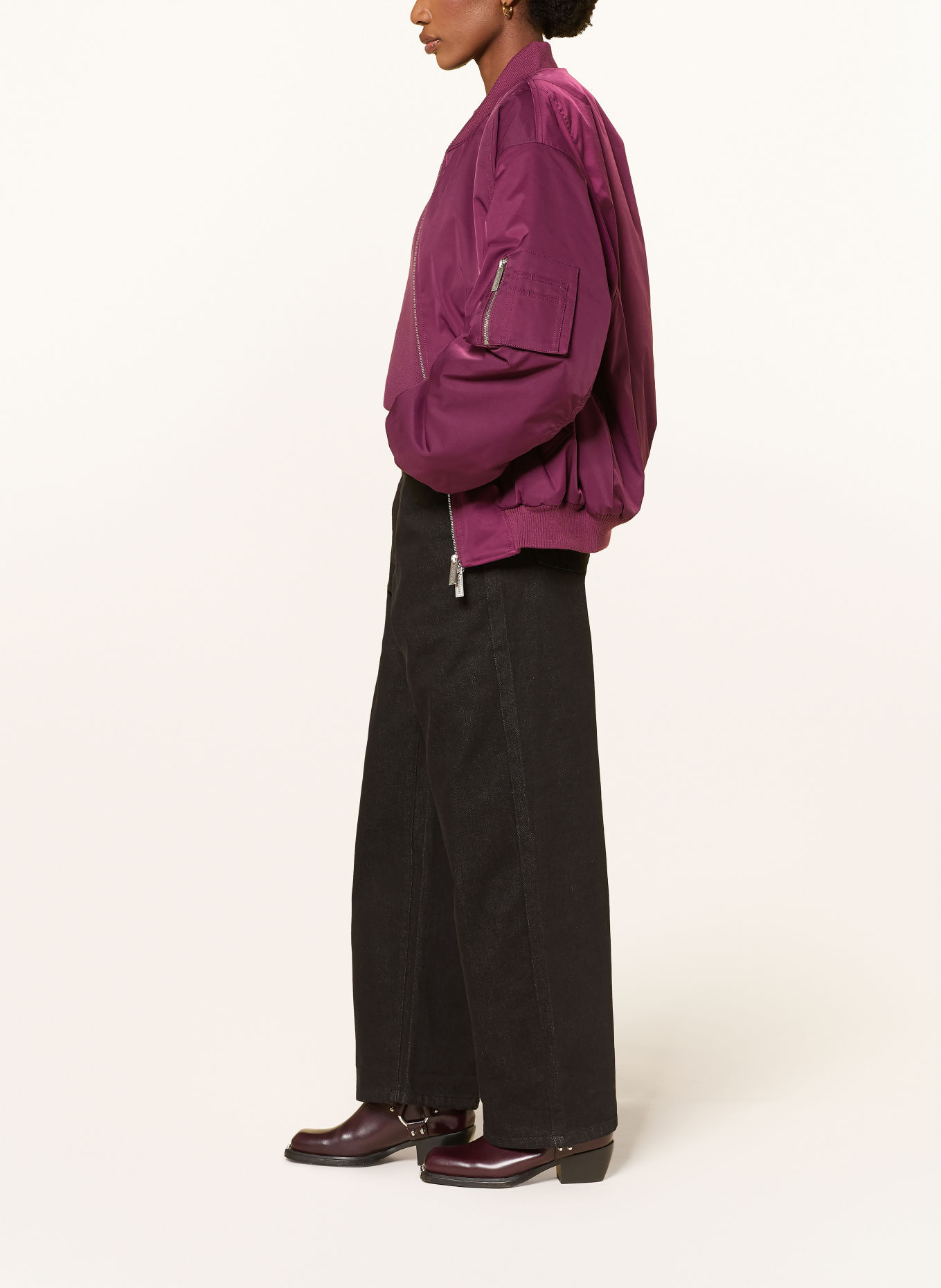 WRSTBHVR Straight Jeans ELLIE V2: 9000 BLACK