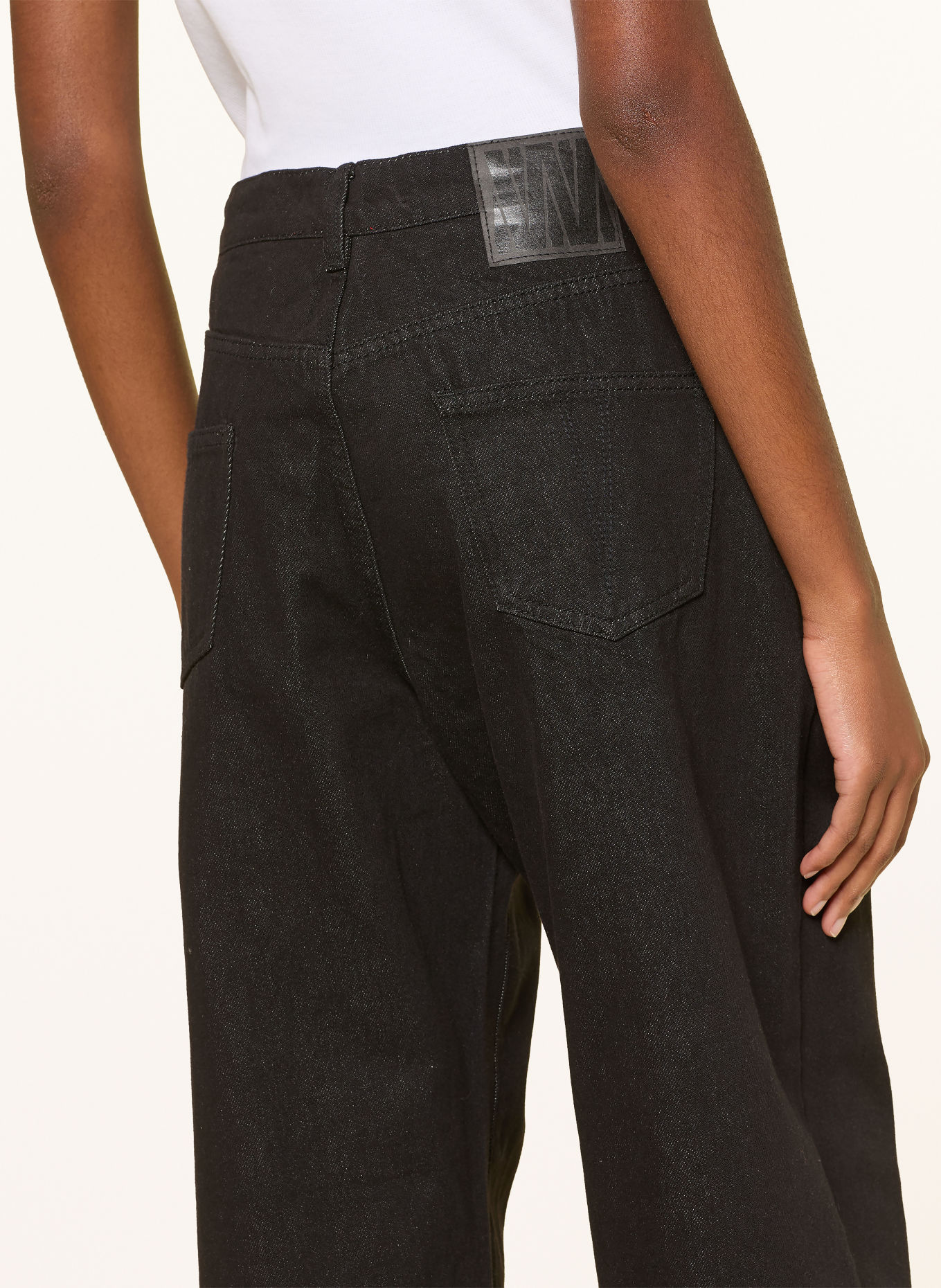 WRSTBHVR Straight Jeans ELLIE V2: 9000 BLACK