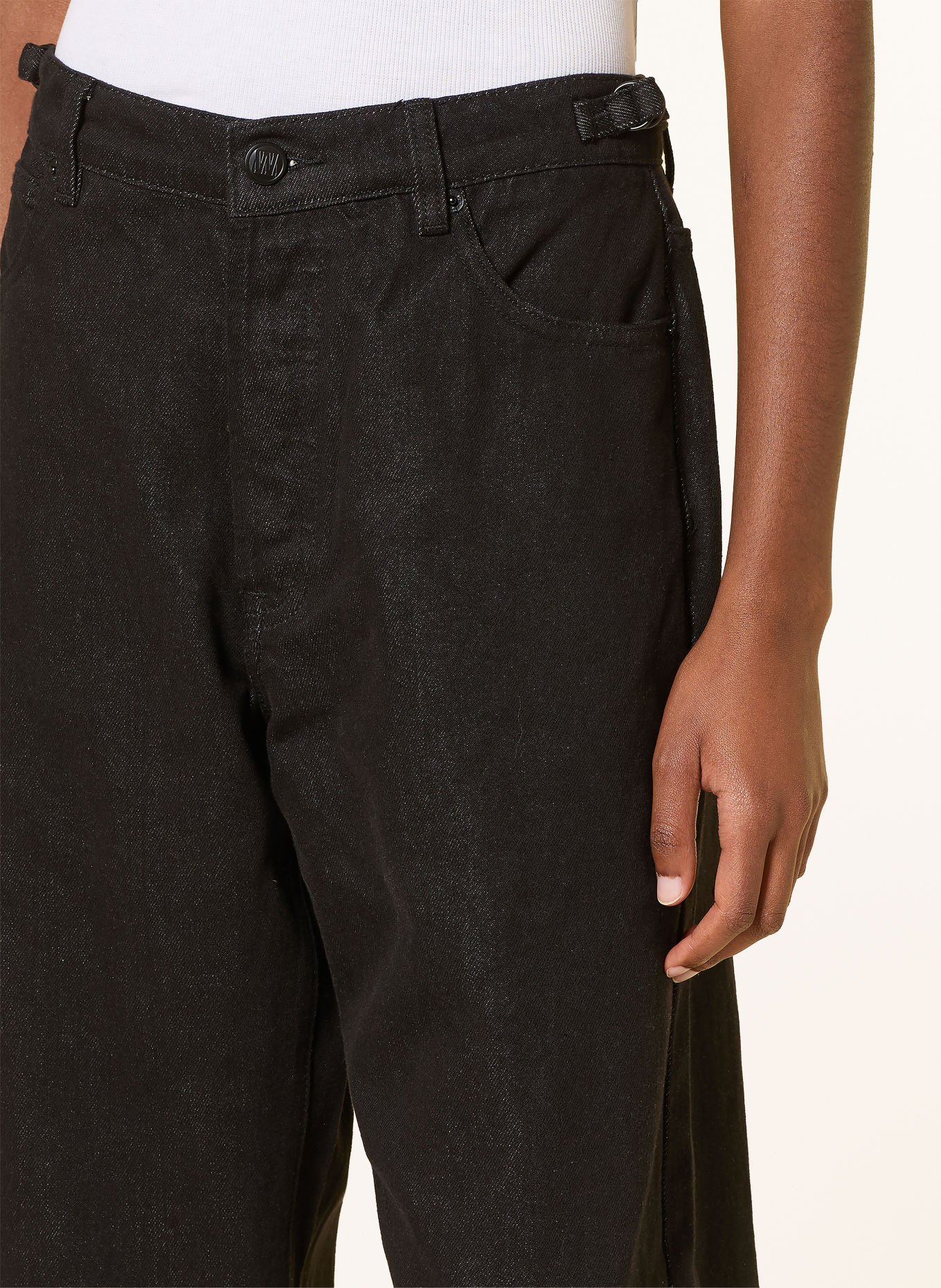 WRSTBHVR Straight Jeans ELLIE V2: 9000 BLACK