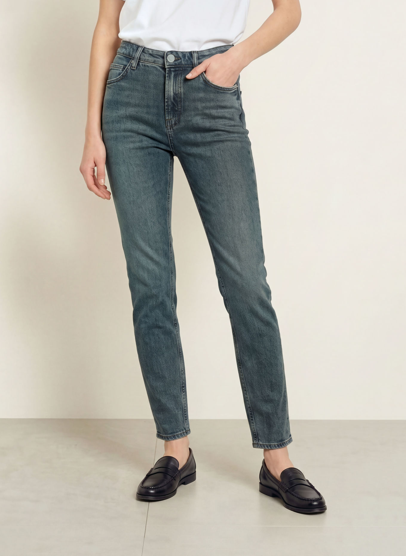 Marc O'Polo Skinny džíny NEYA: 0826 Medium Grey_Multi_01