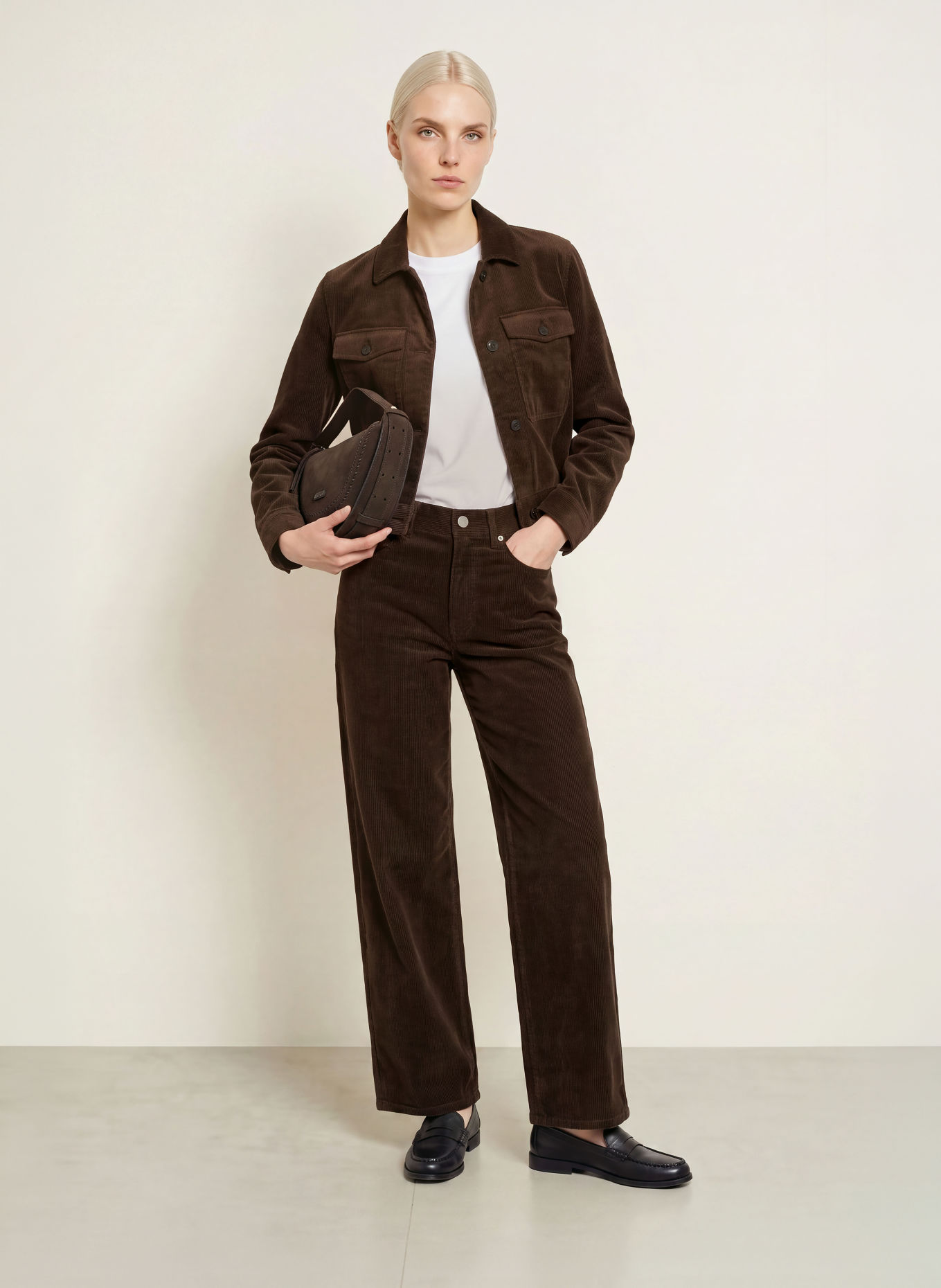 Marc O'Polo Cordhose: DUNKELBRAUN