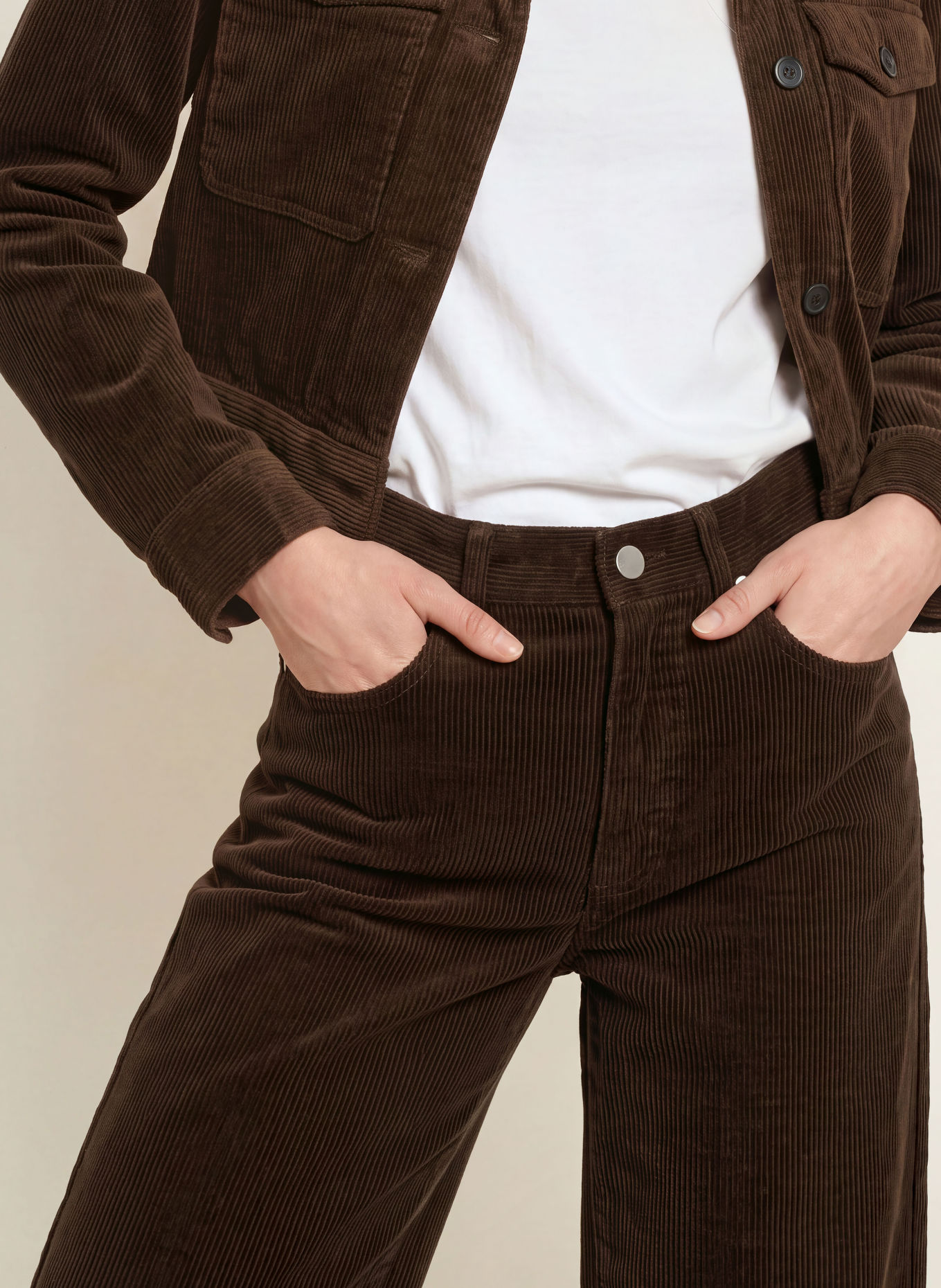 Marc O'Polo Cordhose: DUNKELBRAUN