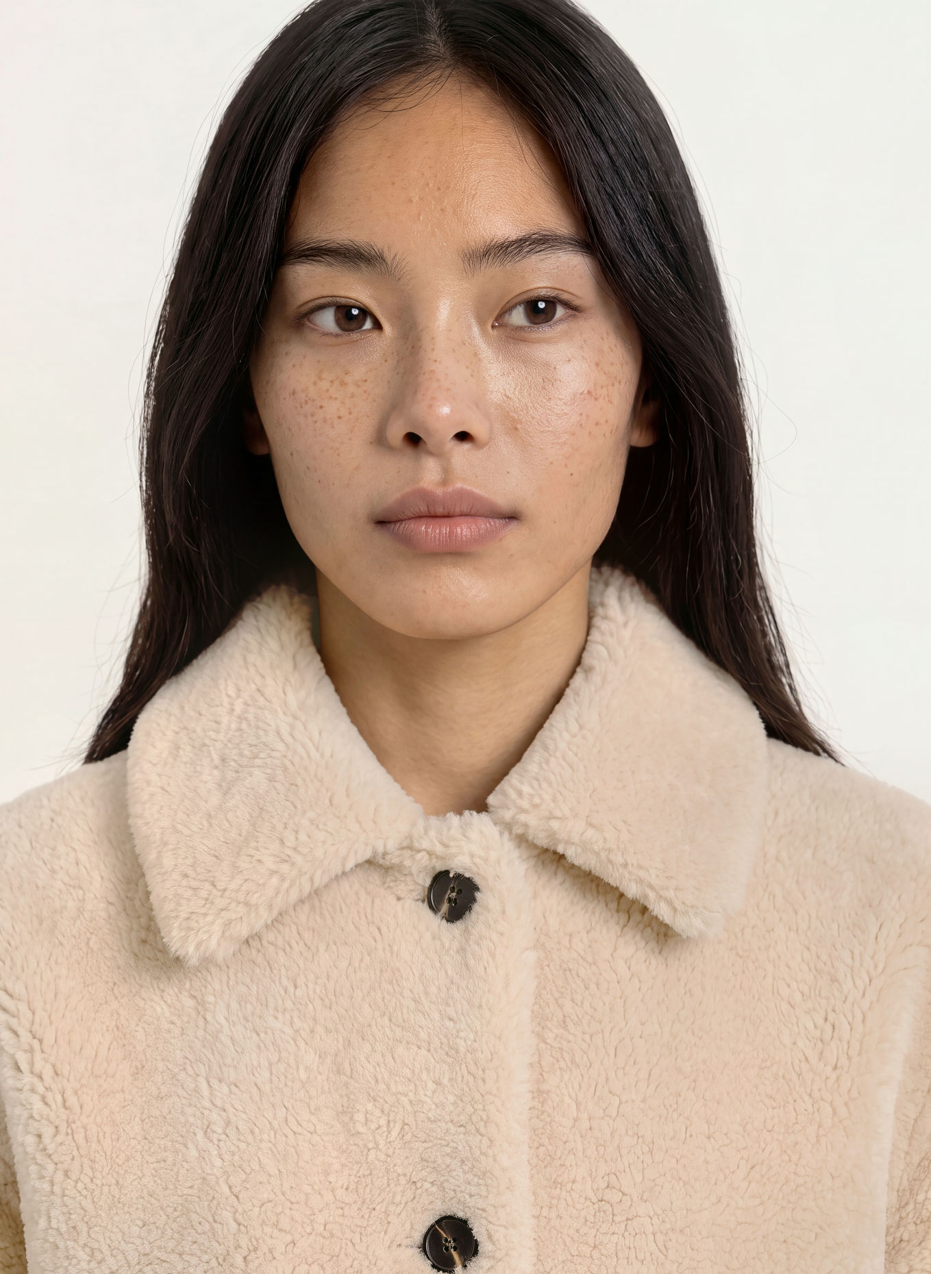 Marc O'Polo Plush Jacket: LIGHT BROWN