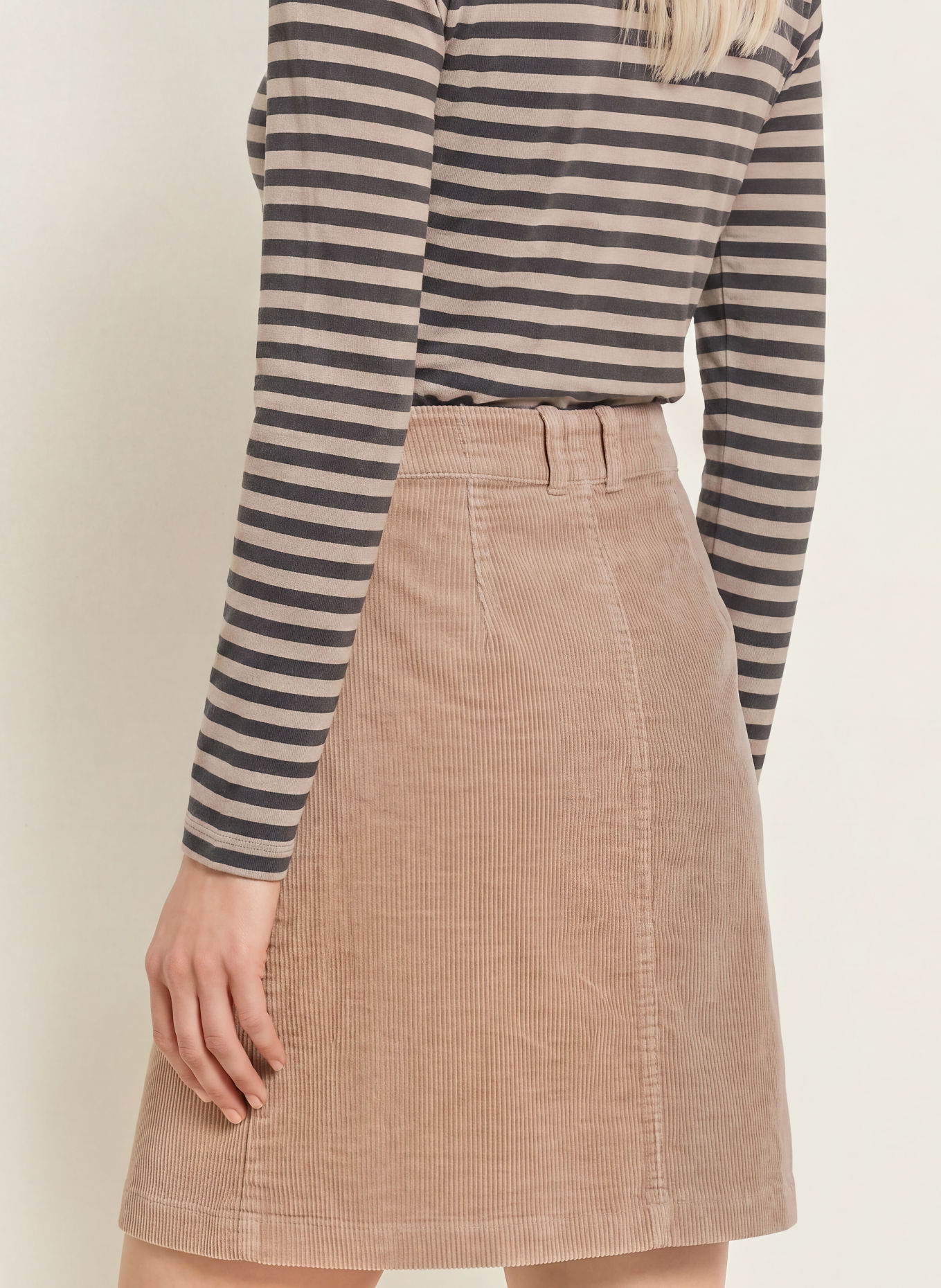 Marc O'Polo Corduroy skirt: BEIGE