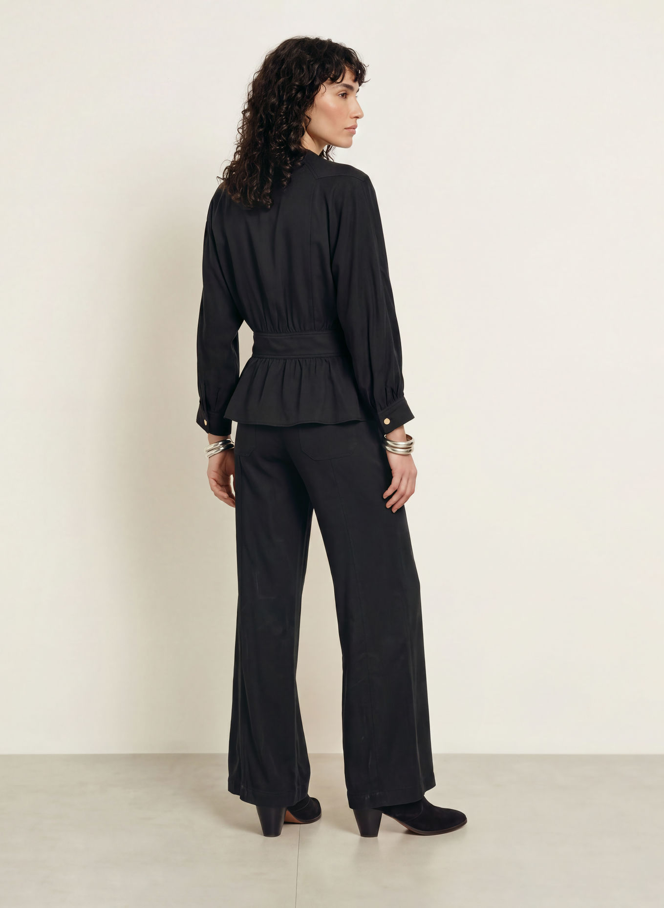 ba&sh Busenshirt PRECILA: SCHWARZ