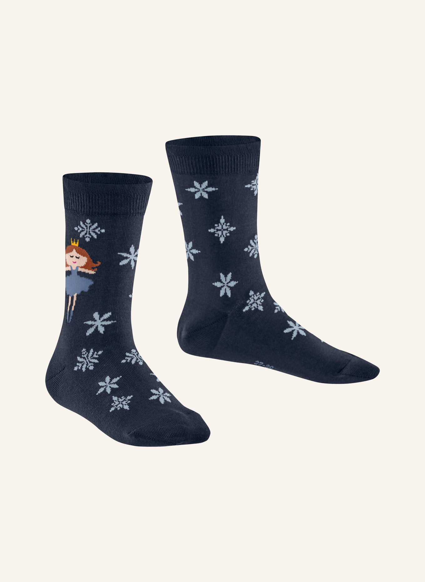 FALKE Socken FAIRY mit Glitzergarn: 6116 SPACE BLUE