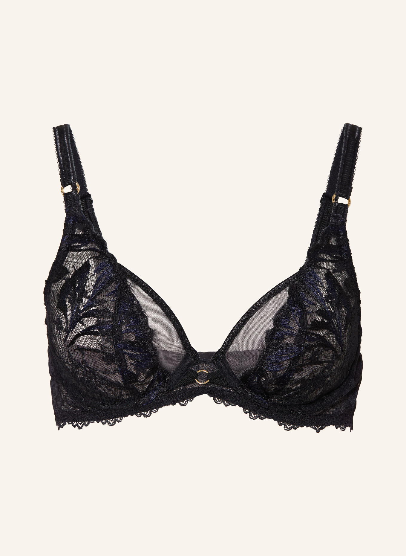CHANTELLE Beugel-bh ILLUSION: E62 CREPUSCULAR BLACK