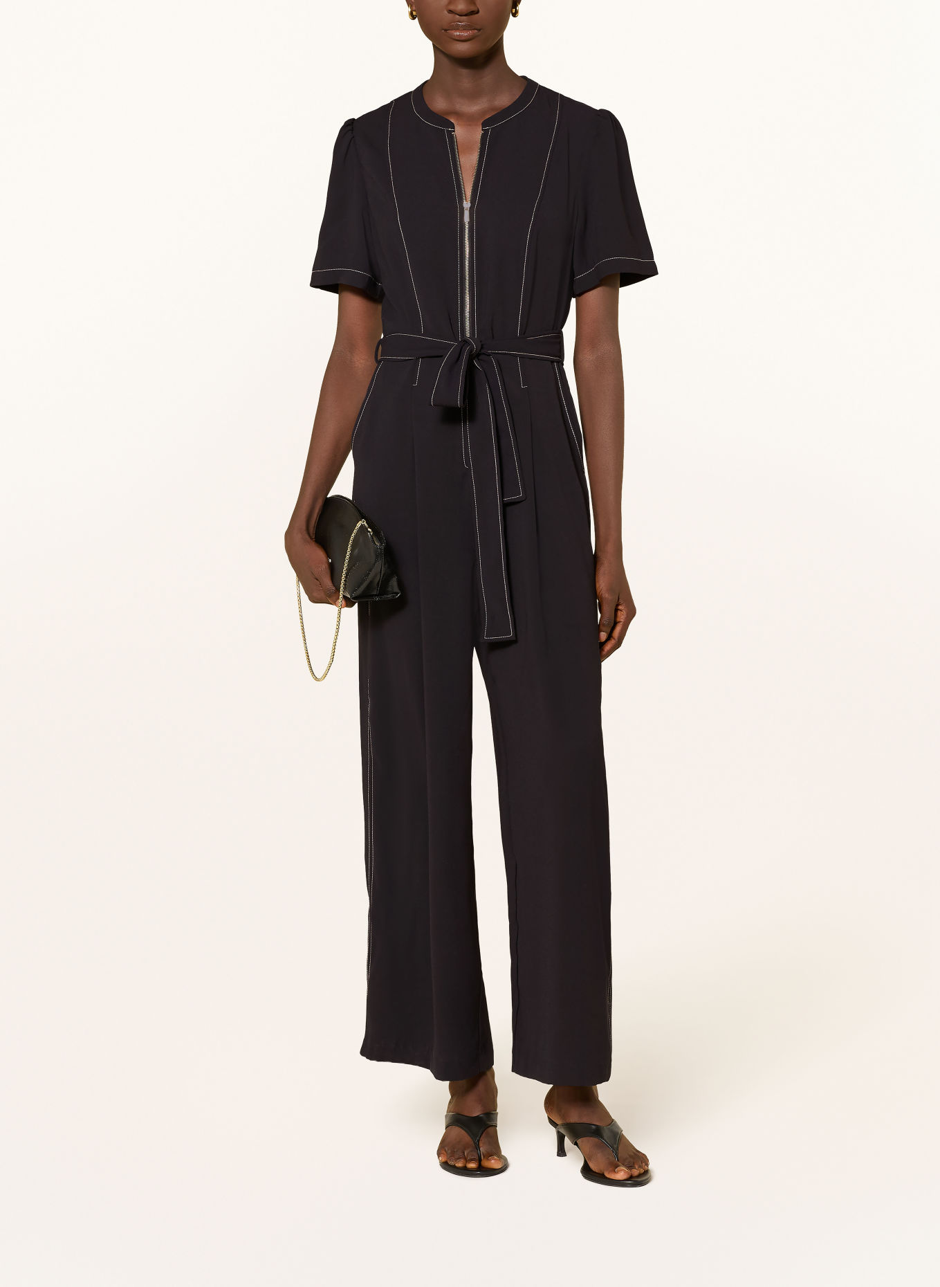 Phase Eight Jumpsuit ALIX: ZWART