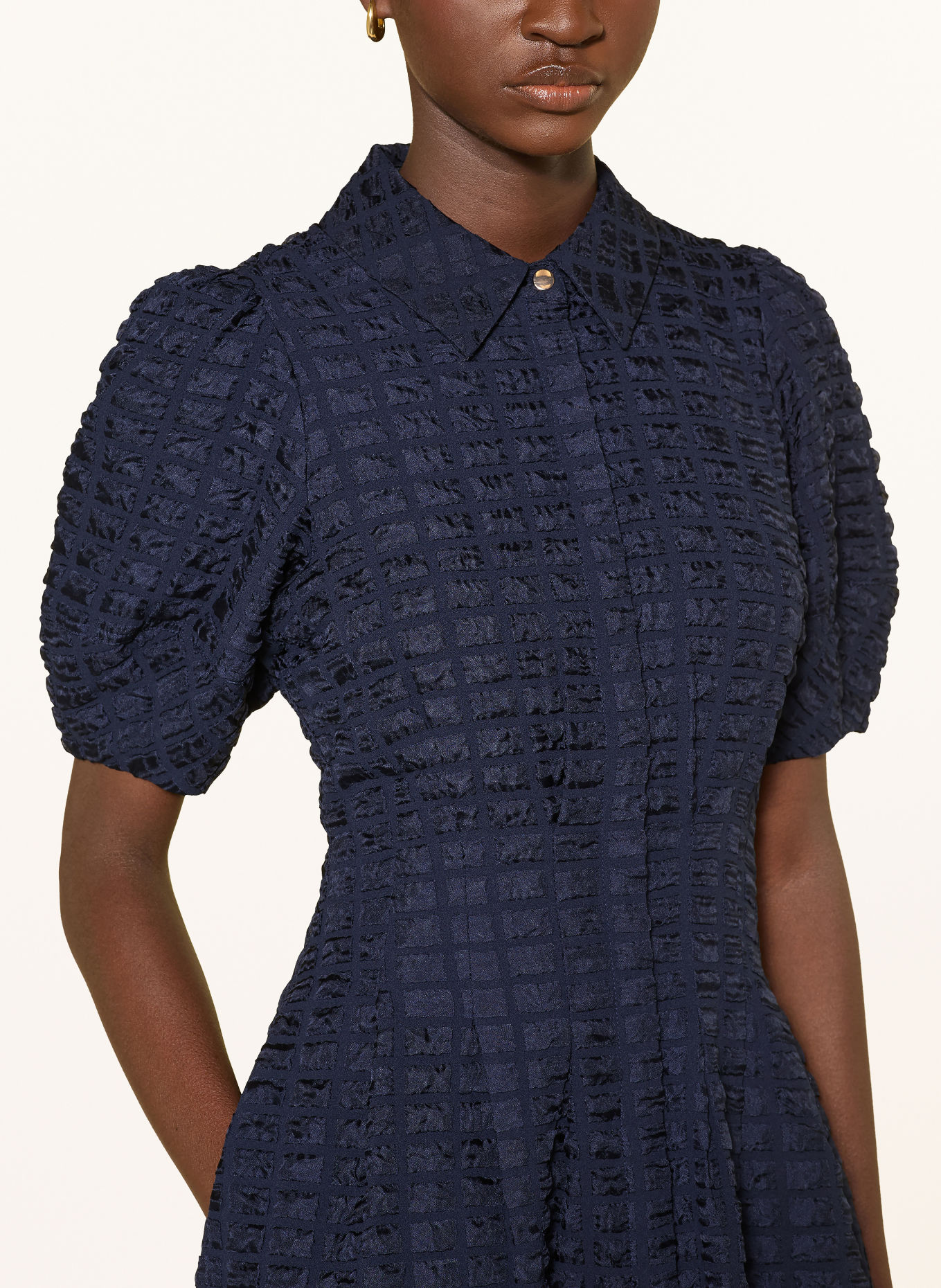 Phase Eight Hemdblusenkleid YASMINE: DUNKELBLAU