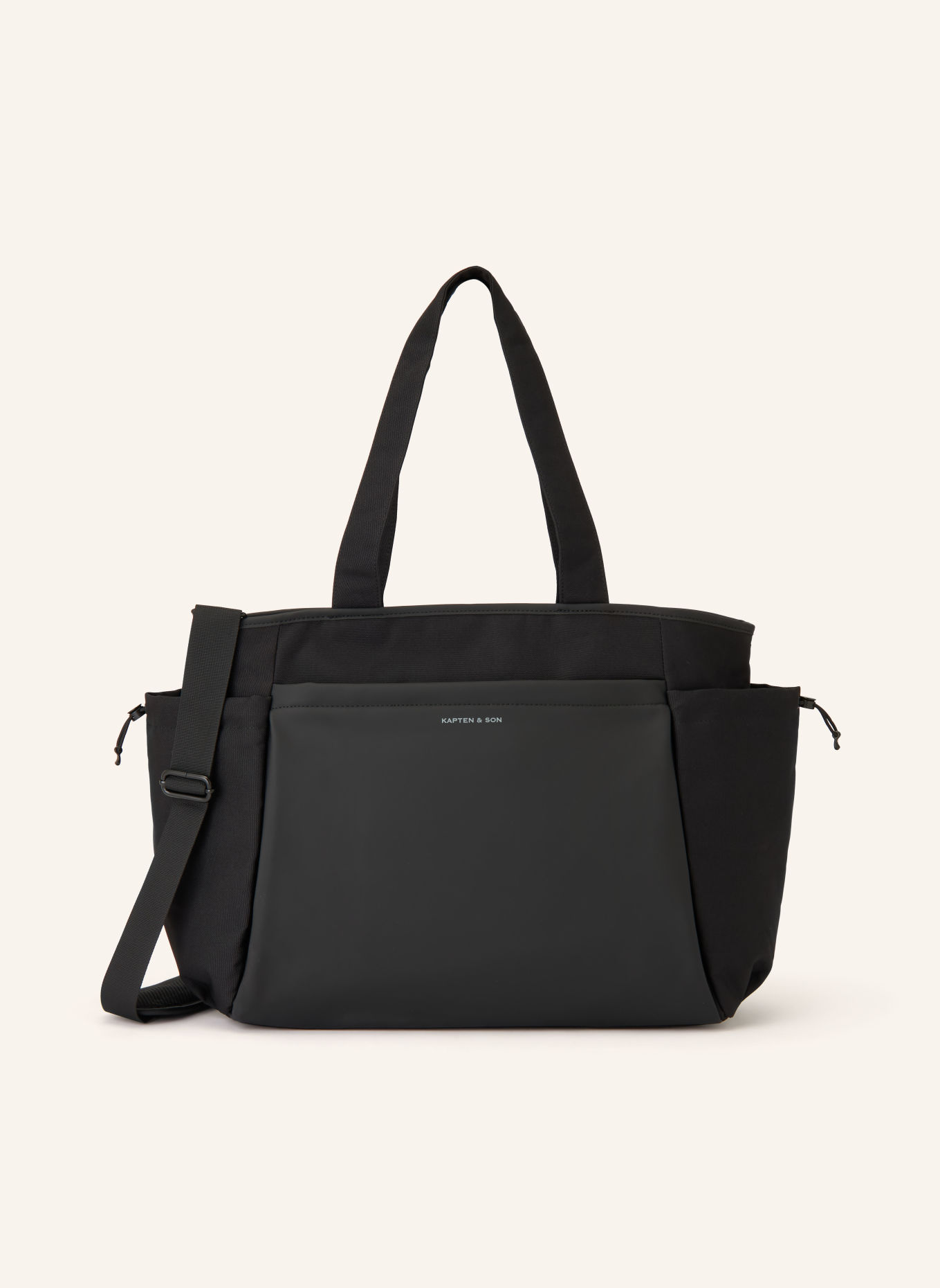 KAPTEN & SON Shopperka HELLVI PRO: CZARNY