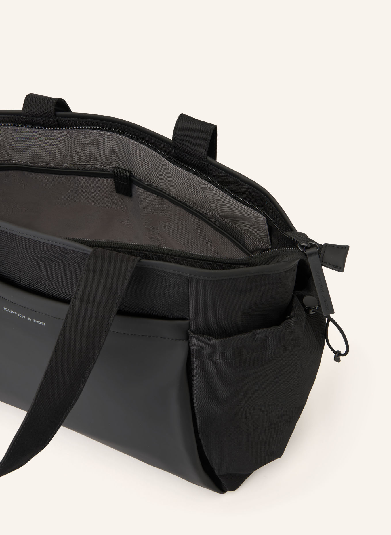 KAPTEN & SON Shopperka HELLVI PRO: CZARNY