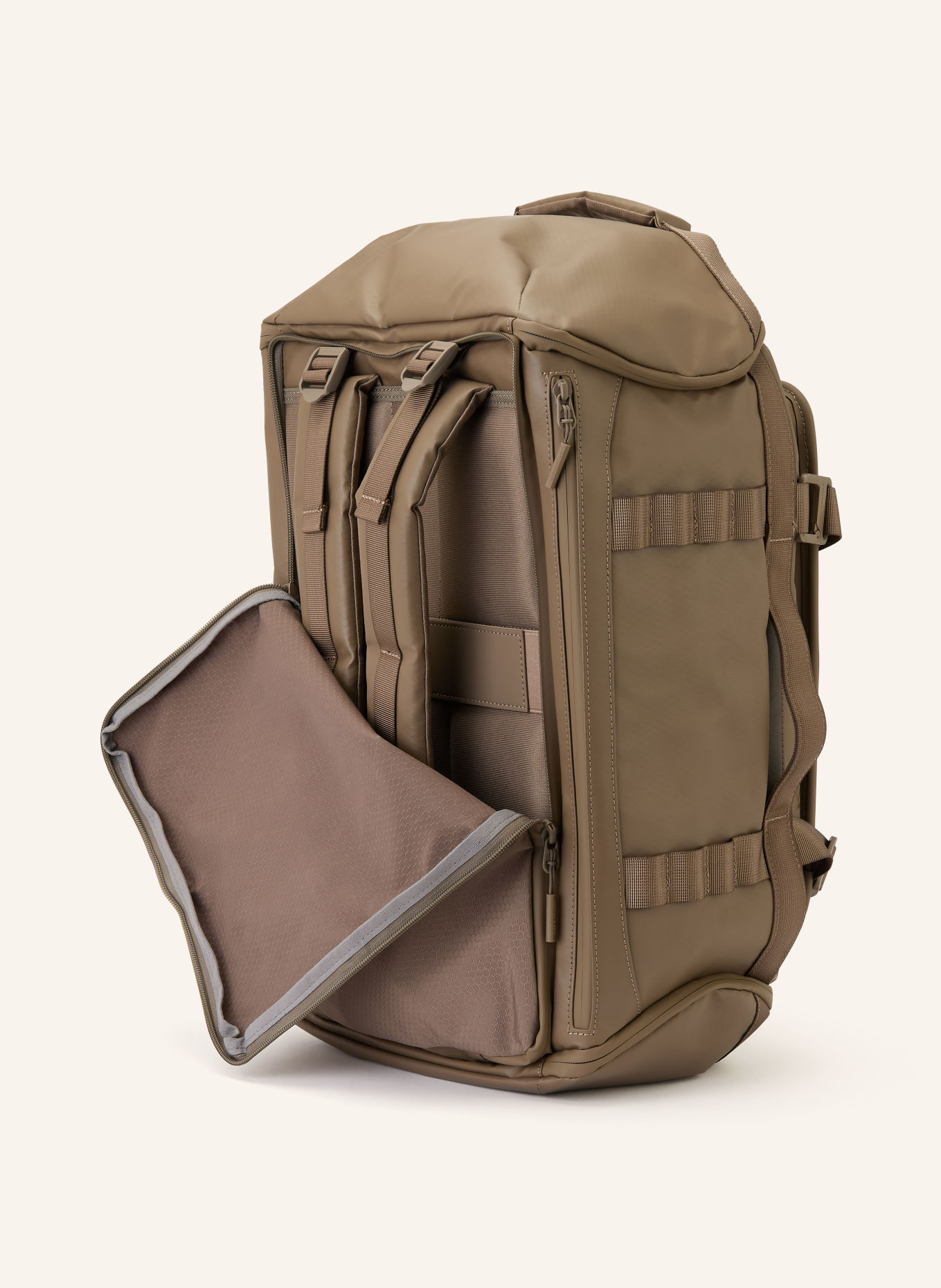 KAPTEN & SON LISBON Weekender: BROWN