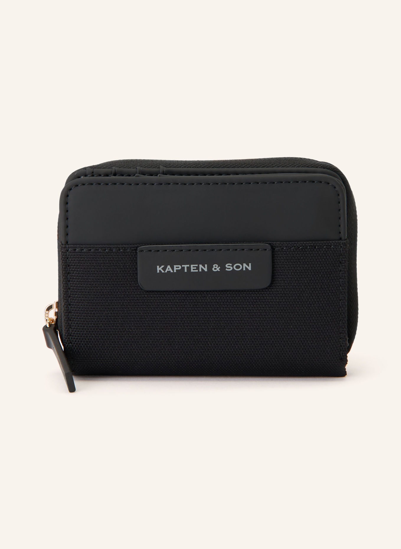 KAPTEN & SON Plånbok BERGEN PRO: SVART